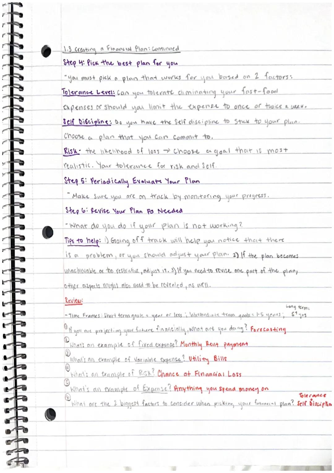 Personal Finance: 1.1

What is Personal Finance?

-The Management of money and financial decisions for a person
or family including budgetin