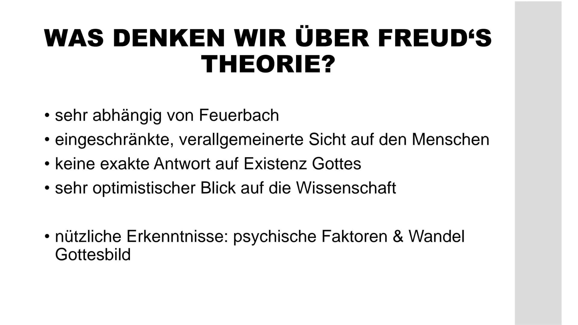 MSS 12
evang. Religion

SIGMUND FREUD

---------
DIE PSYCHOANALYTISCHE SICHT AUF
DIE RELIGION

Frank Erhardt, Julian Schröder, Evelyne Hilde