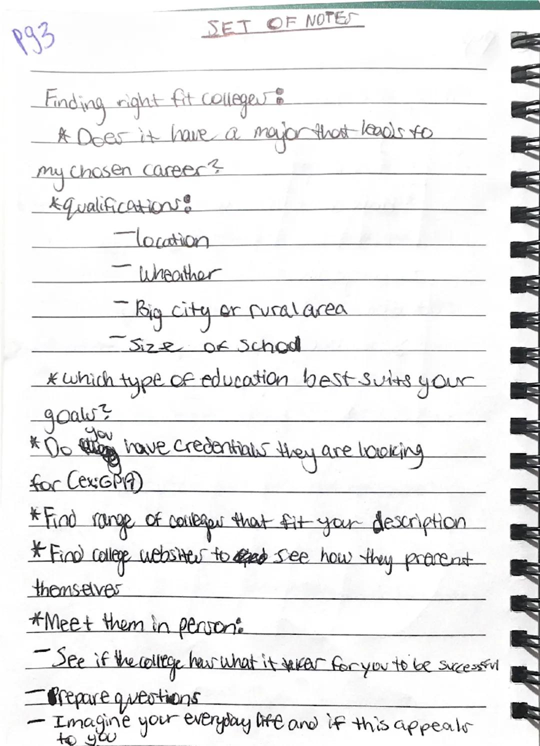 PREPARING

FOR

COLLEGE Pg1
SET OF NOTES
*Portfolio of what you learned from
Fashion marketing Cex: "youtube" Chanel)
*3-7 colleges for coll