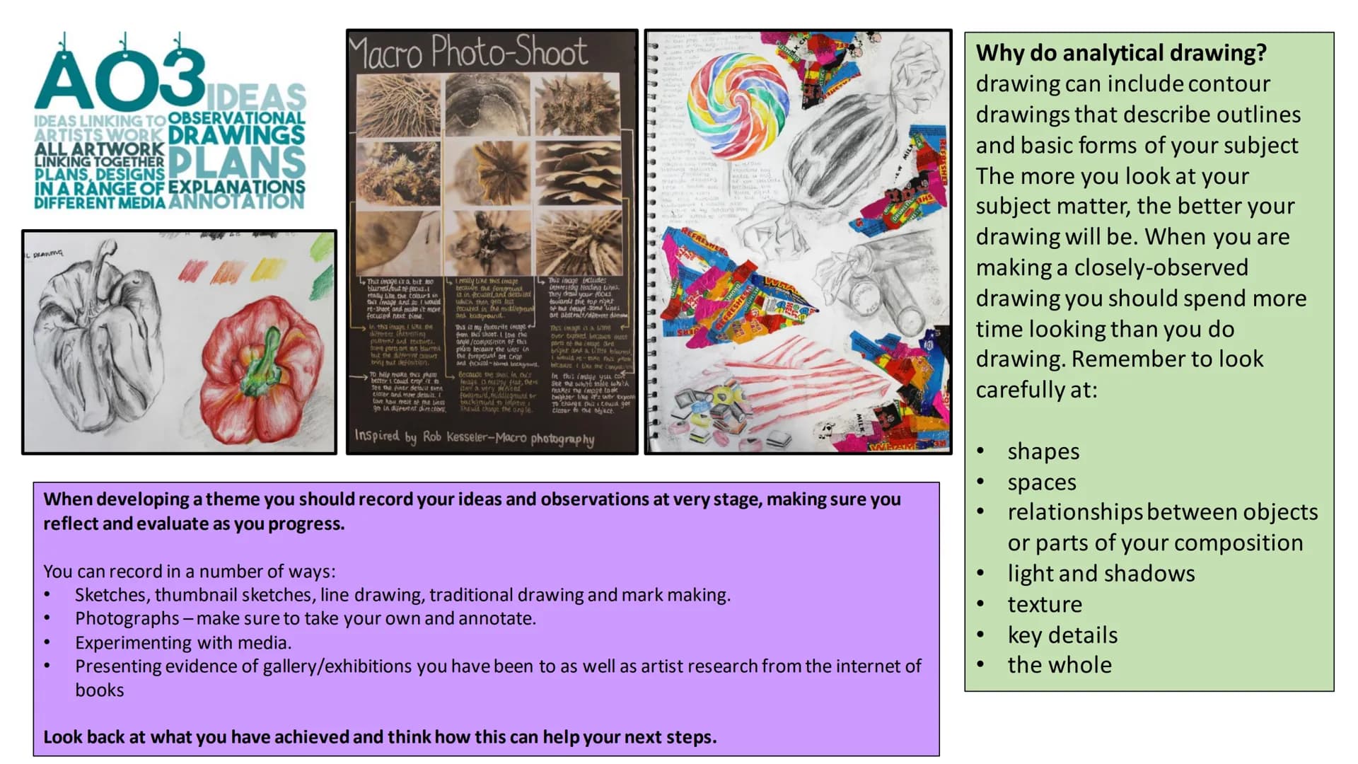 # A01EXPLORE

Annotations are written

explanations or critical

comments added to art
ANNOTATE or design work that

THEME IMAGES record and
