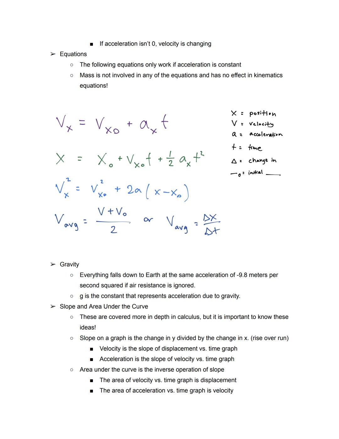 AP Physics 1
Unit 1: Kinematics

➤ What is kinematics?
*   Kinematics describes how objects move.
➤ Metric System
*   Metric system units ar