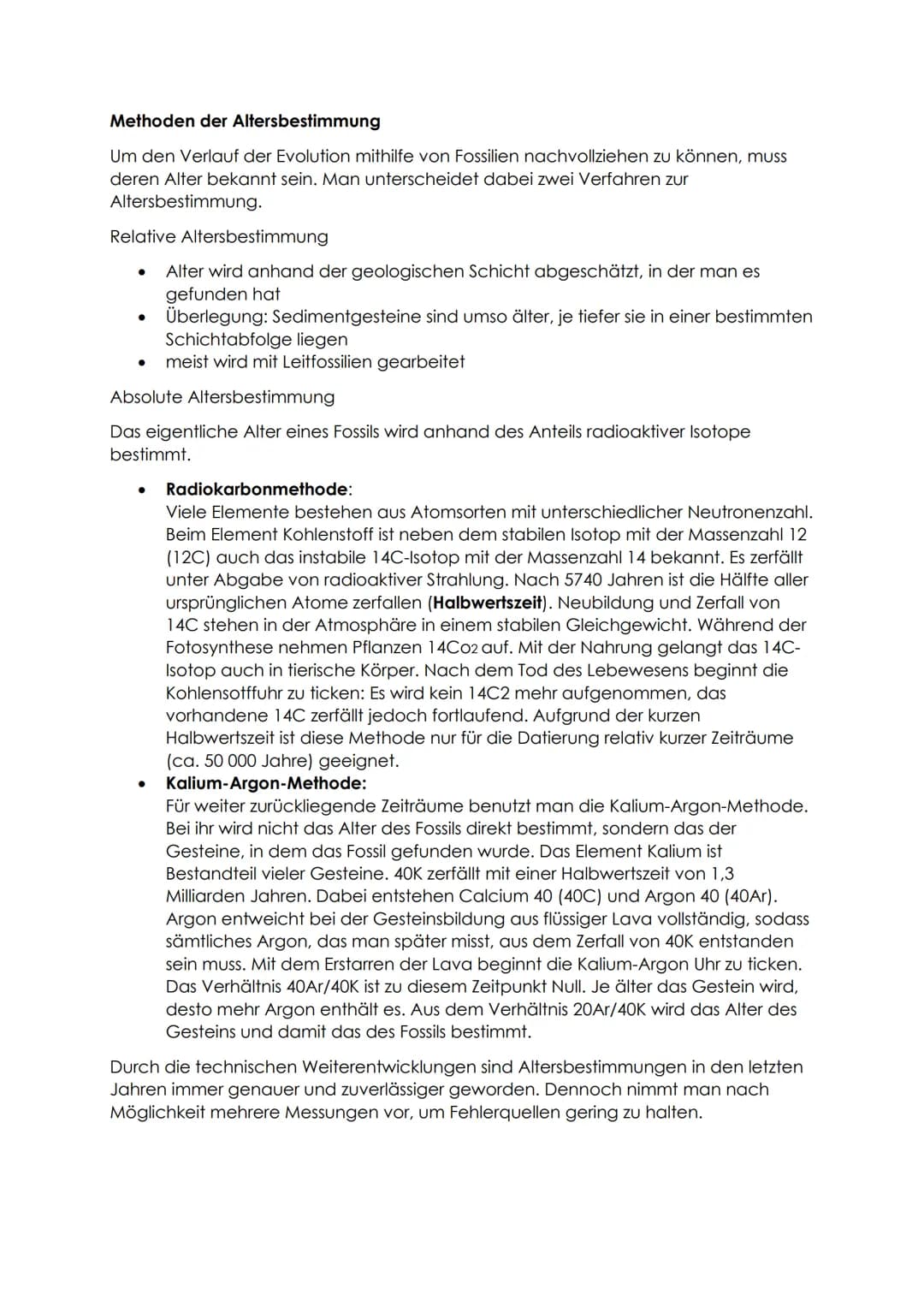 # Biologie Zusammenfassung - Evolution

Definition: Der gemeinsame Ursprung aller Lebewesen, ihre Verwandtschaft und
Veränderlichkeit sind G