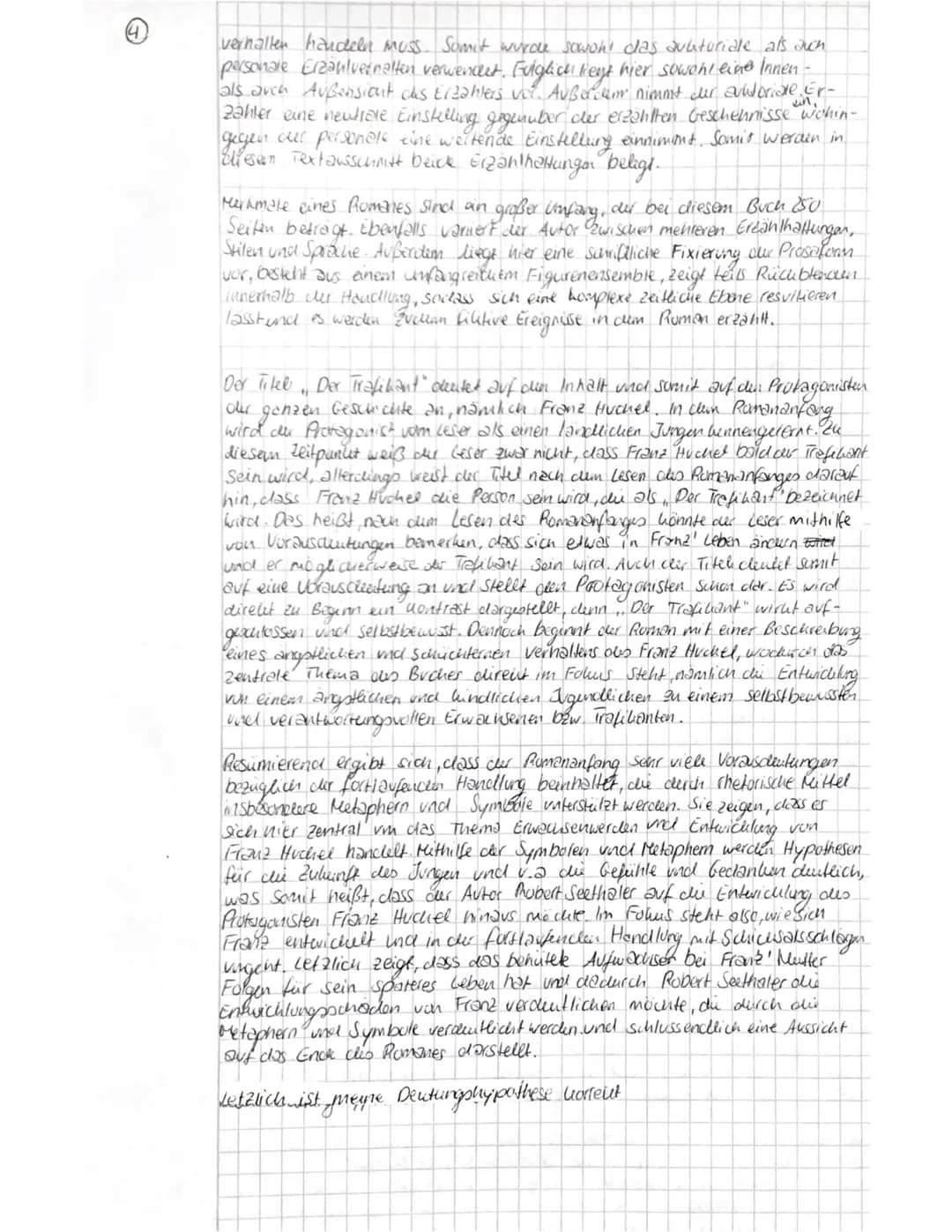 Prosaanalyse des Romananfarges (..Der Trafikant")-57-8

Der Auman Der Trafchant" wurde von Robert Seetthaler verfasst und ist m
Jahr 2012 er