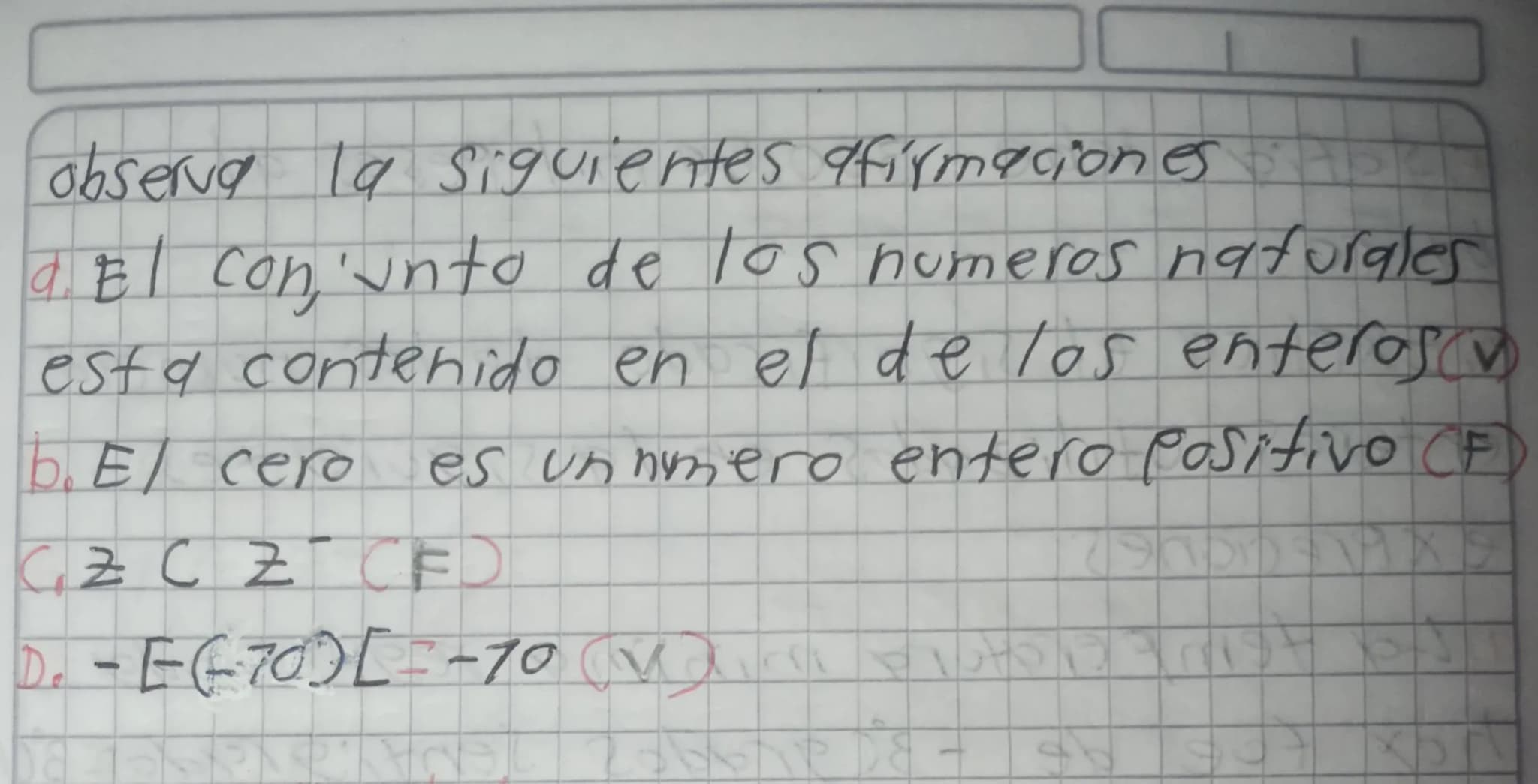 2. Numeros Enteros

El conjunto de numeros enteros (2),
Incluye los enteros negativos (-2), los
enteros positivos 2 + y el cero
2-5...-4-3-2