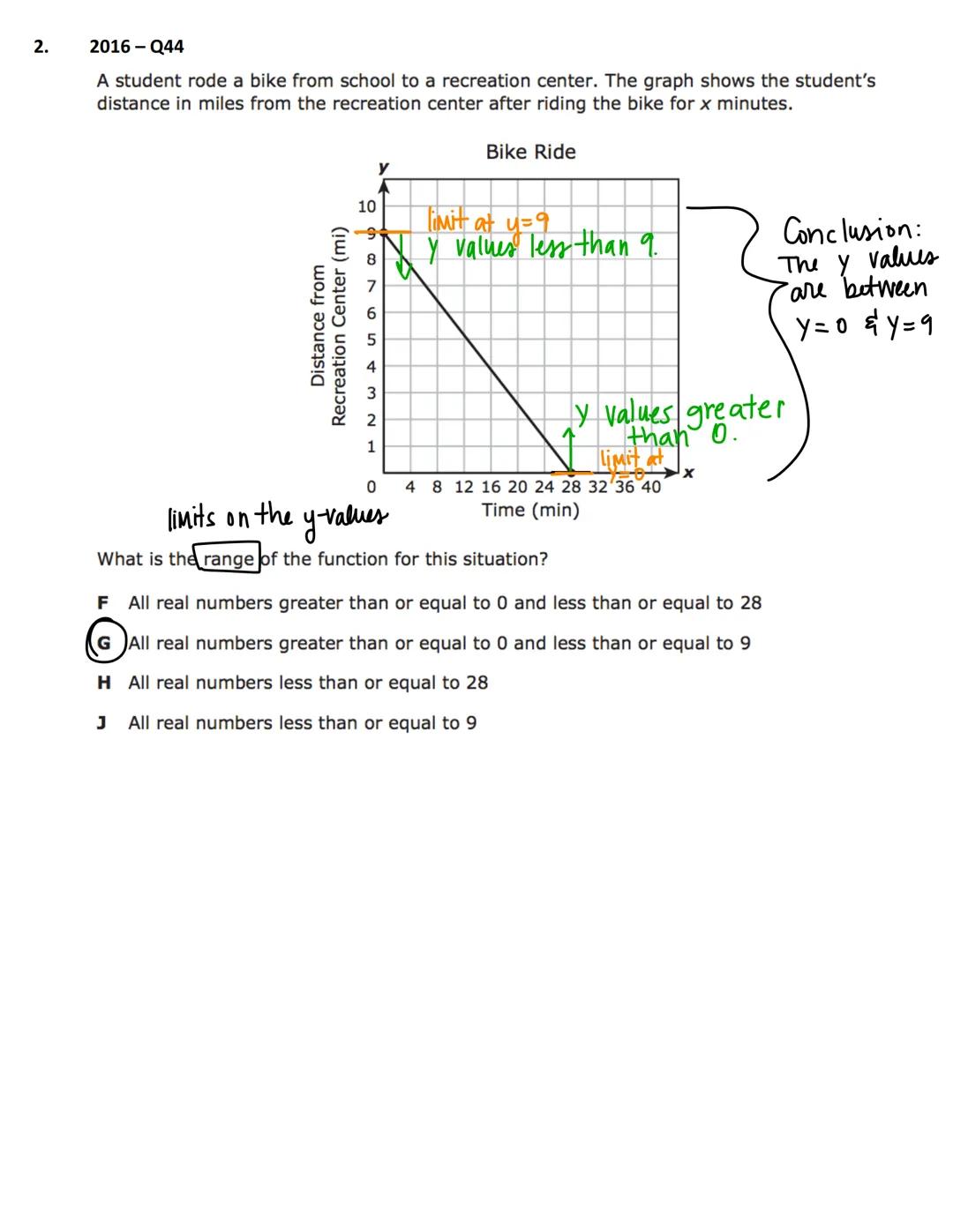 # Reporting Category # 3

Writing and Solving Linear Functions, Equations,
and Inequalities

The student will demonstrate an understanding o