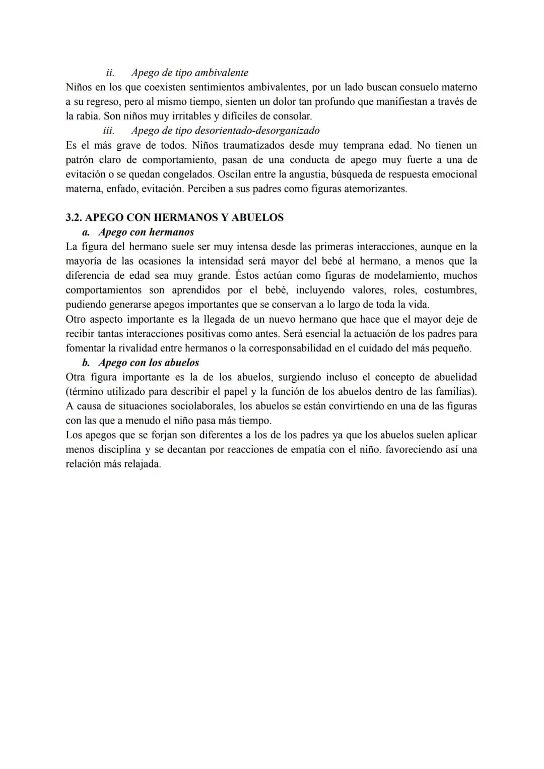 # TEMA 3.bis - DESARROLLO COGNITIVO EN LA INFANCIA

# 1. ETAPAS DEL DESARROLLO SENSORIOMOTOR

## ESQUEMA DE LAS 6 ETAPAS DEL DESARROLLO SENS