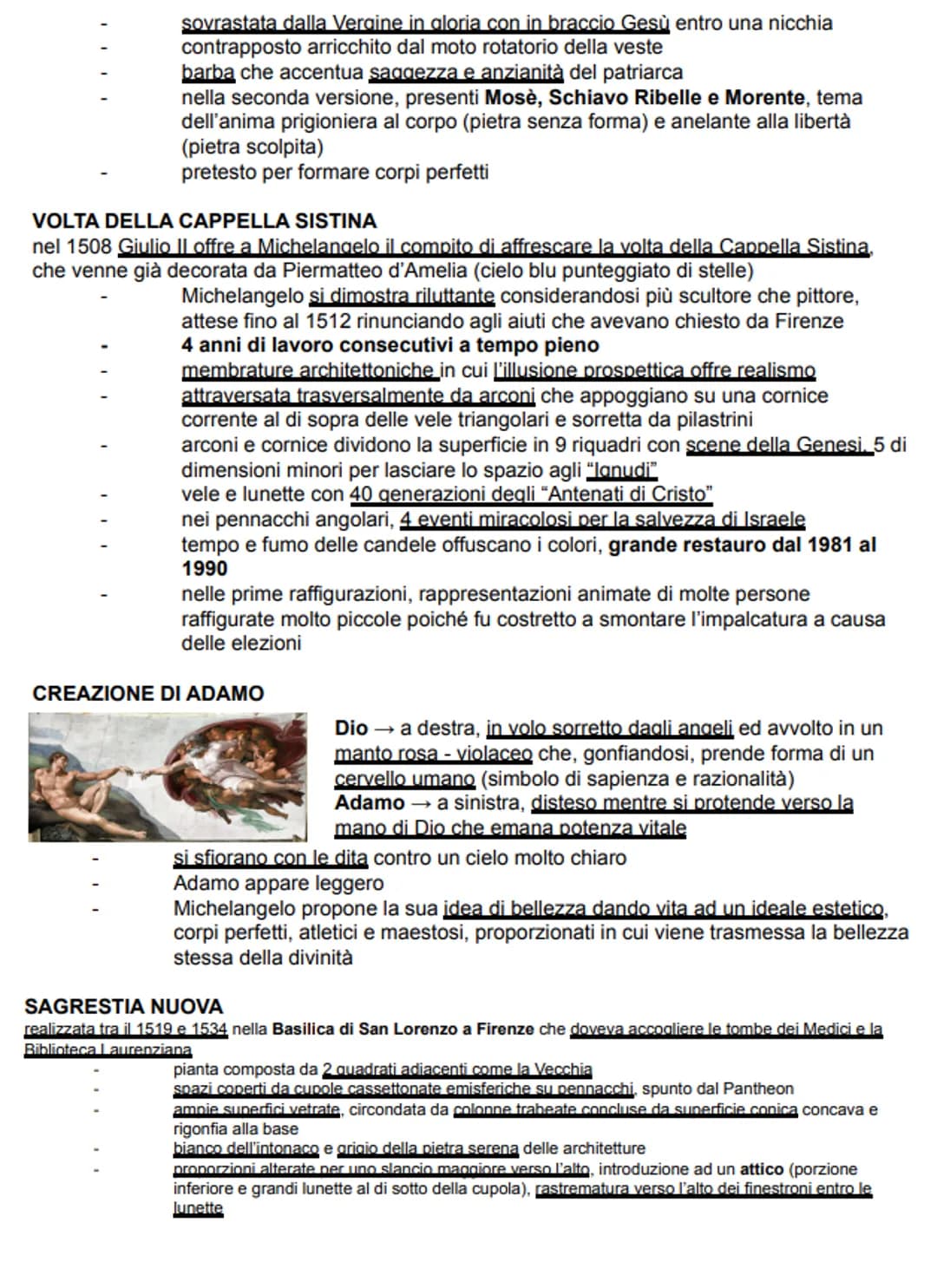 # MICHELANGELO BUONARROTI
considerato da Vasari come il più significativo autore moderno
dopo di lui, l'arte non può che avere un declino

n