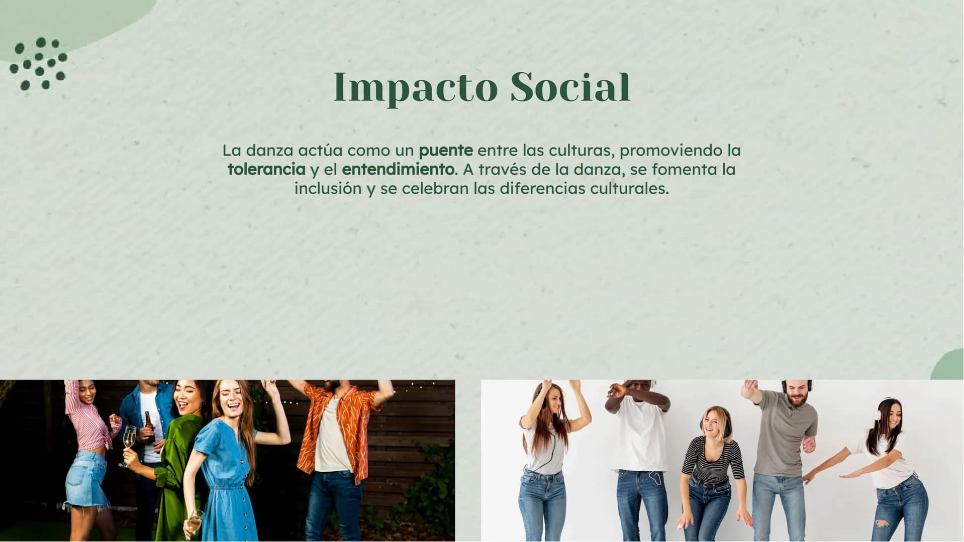 # Conectando Culturas: La
# Danza de la Globalización # Introducción

La danza es un lenguaje universal que une culturas a través del
movimi