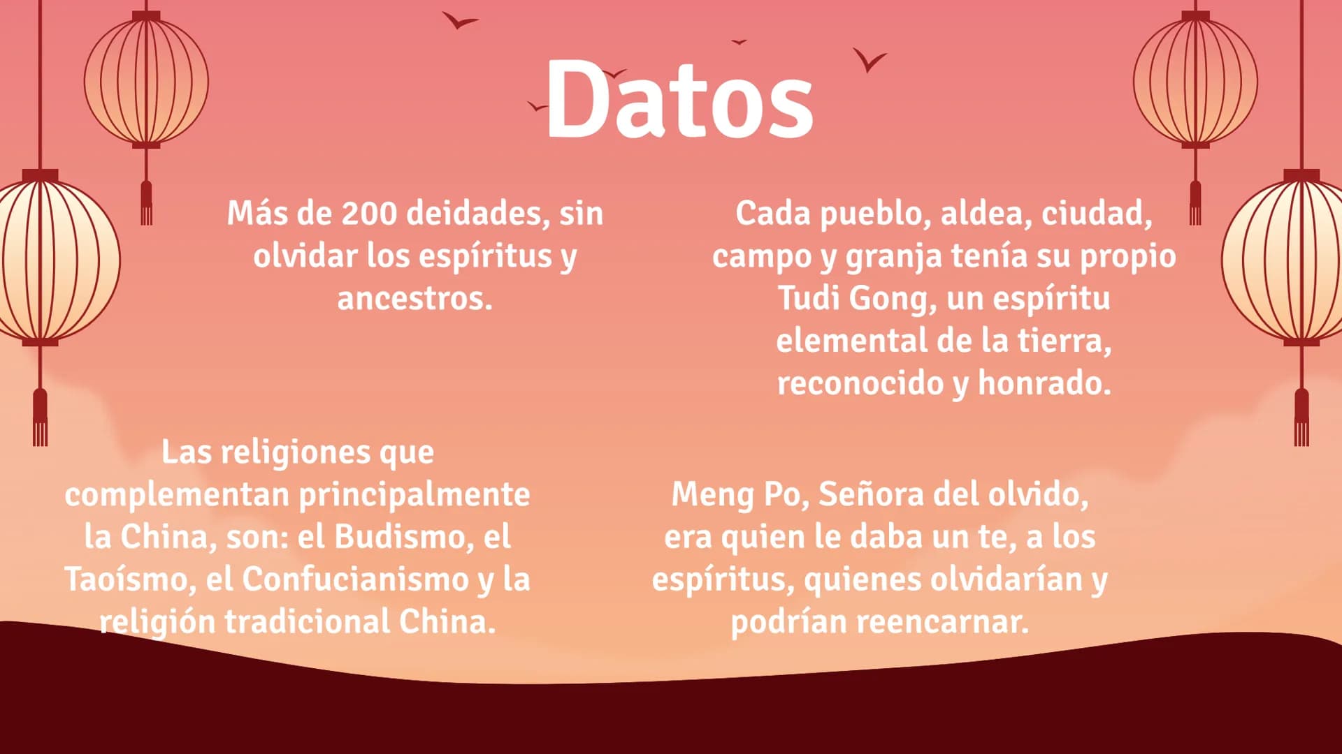 Religion
china # Introduccion

En un principio, no había tiempo, ni nada y las tinieblas y el caos
conformaban un huevo del cual nacio Pan G