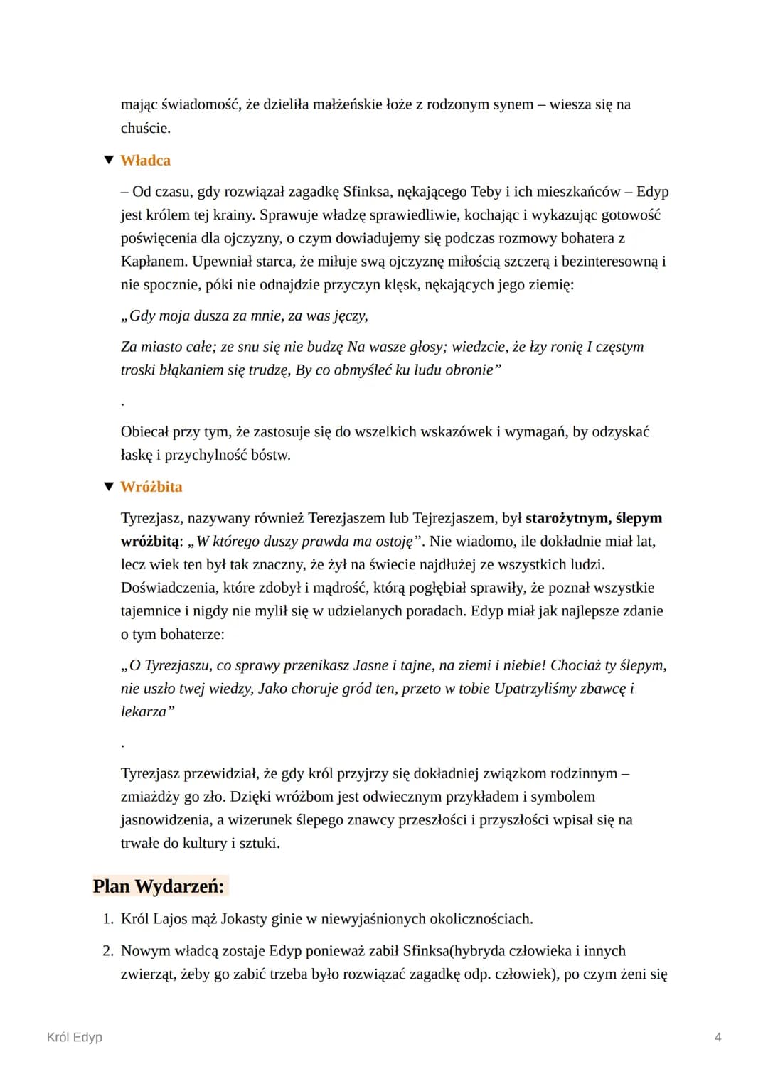 Król Edyp

Tytuł: Król Edyp

Autor: Sofokles

Elementy bibliografii autora:

Epoka literacka: Antyk

Rodzaj literacki: liryka

Gatunek liter