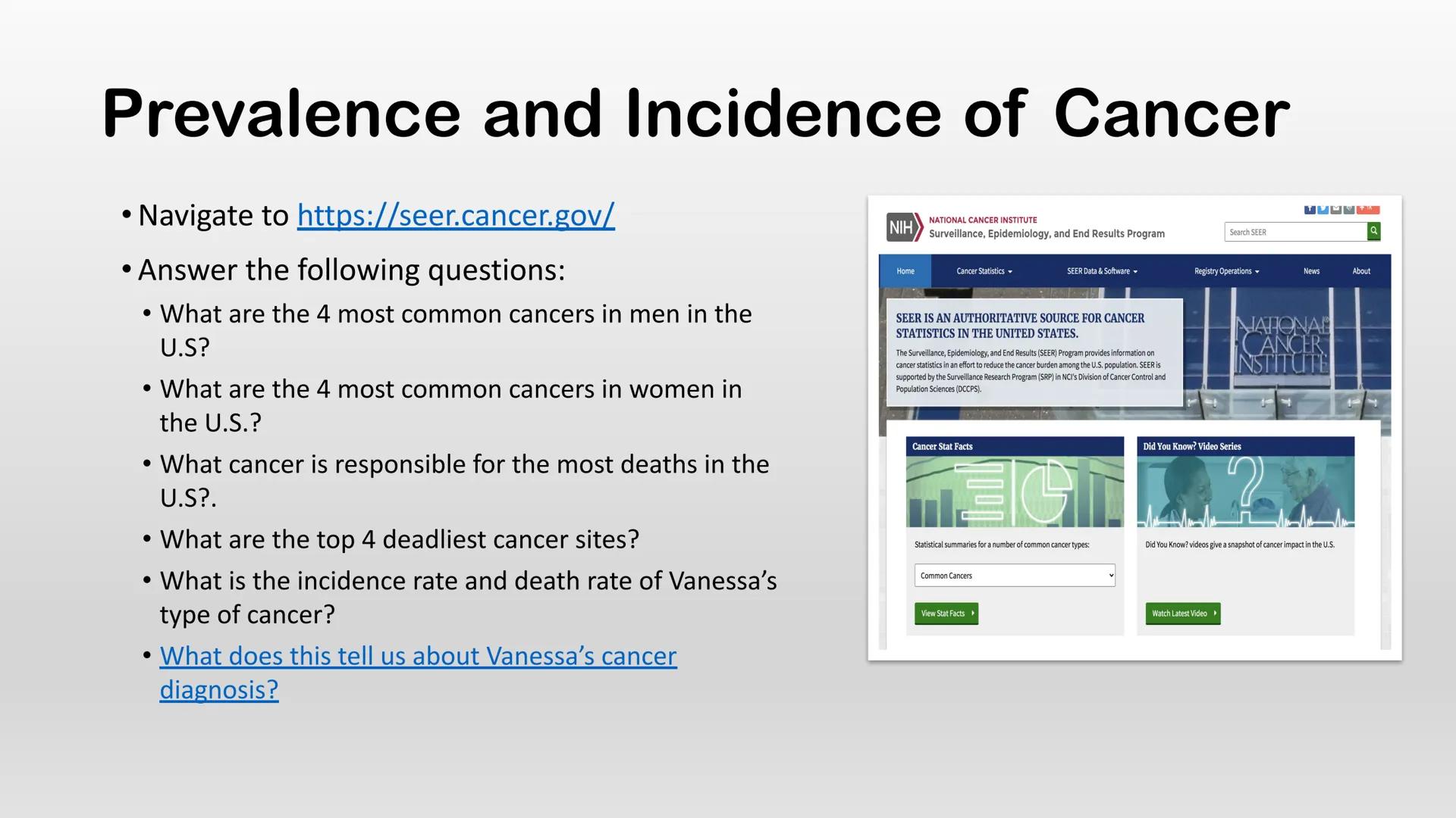CANCER
BY
THE
NUMBERS

7.5%
Average
percentage of
cancers that
are inherited

Source: American Cancer Society

42%
Percentage of
cancers in 