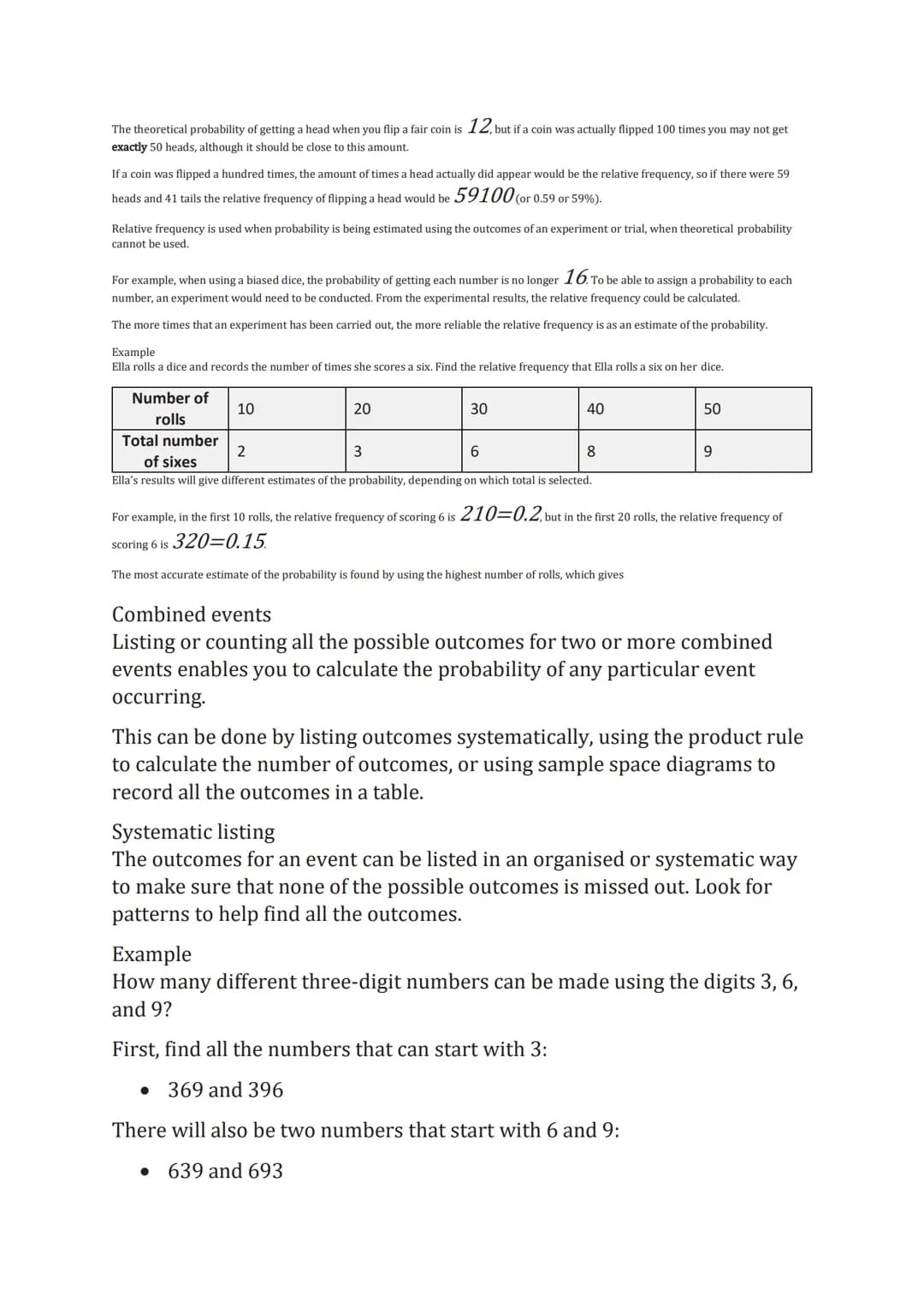 # Probability and the probability scale

Probability is about estimating or calculating how likely or 'probable' something is to happen. The