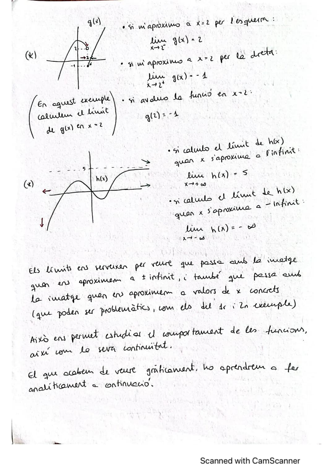 T9- Límits i continuïtat de funcions.

9.1. Introducció
9.2. Límit d'una funció e l'infinit
9.3. Límit d'una funció en un punt
9.4. Límits l