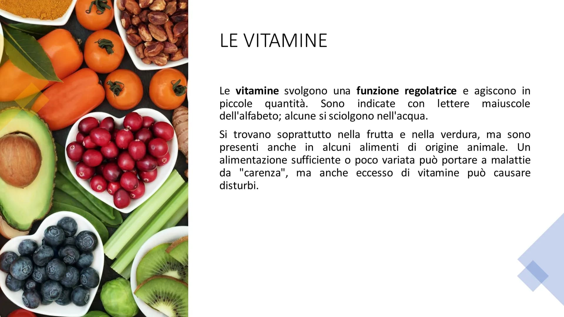 # L'ALIMENTAZIONE

Nella catena alimentare noi esseri umani siamo dei consumatori: non siamo in grado
di produrci il cibo da soli. Siamo anc