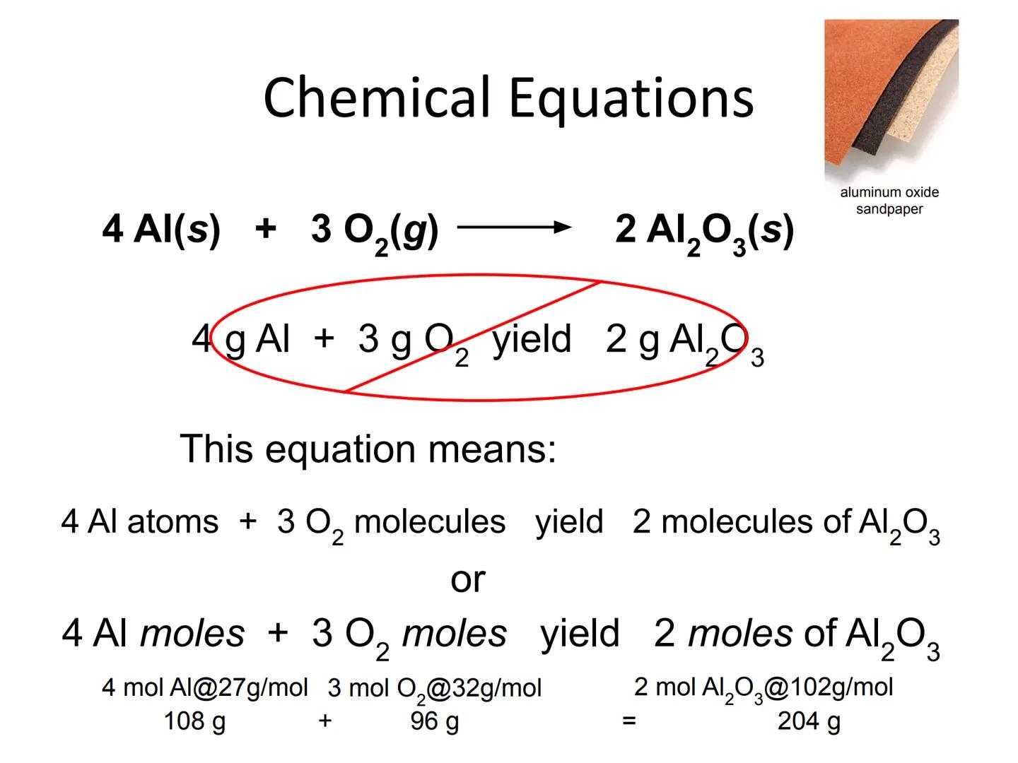 DRILL Al(s) + O2(g) $\longrightarrow$ Al2O3(s)

H2SO4 + NaOH $\rightarrow$ Na2SO4 +
H₂O
2
C4H10 + O2 $\rightarrow$ CO2 + H2O # Chemical Equa