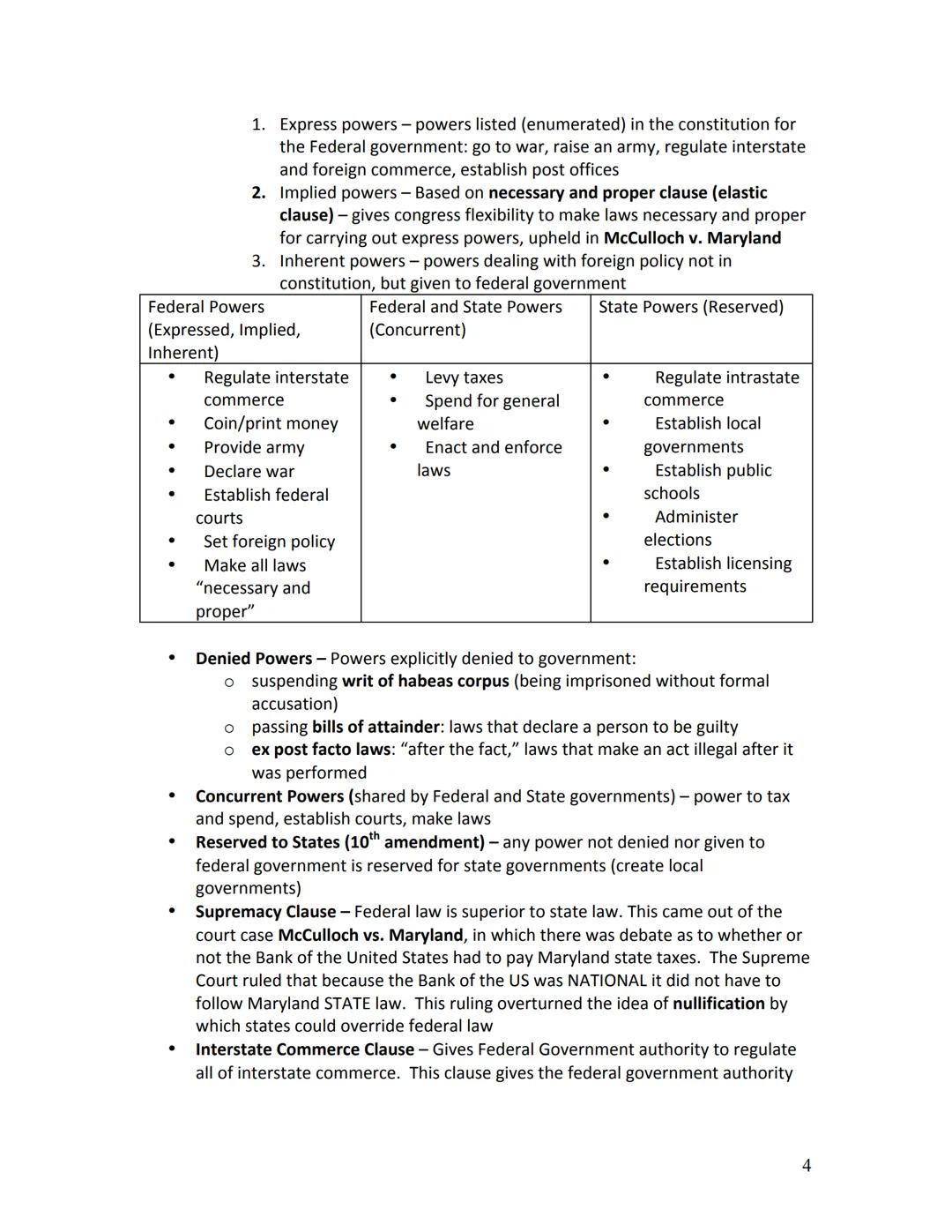 # AP Government Study Guide

Unit One: Constitutional Underpinnings
Fundamental Principles of Democracy
- Direct Democracy - citizens meet a