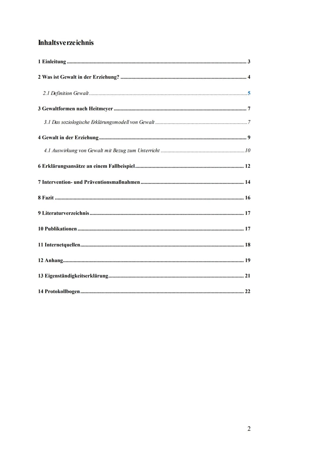 Gewalt in der Entwicklung - Wo fängt Gewalt an, wo hört sie auf?

Pädagogik Facharbeit/Q1

www.noz.de # 1 Einleitung

Vom Mobbing in der Sch
