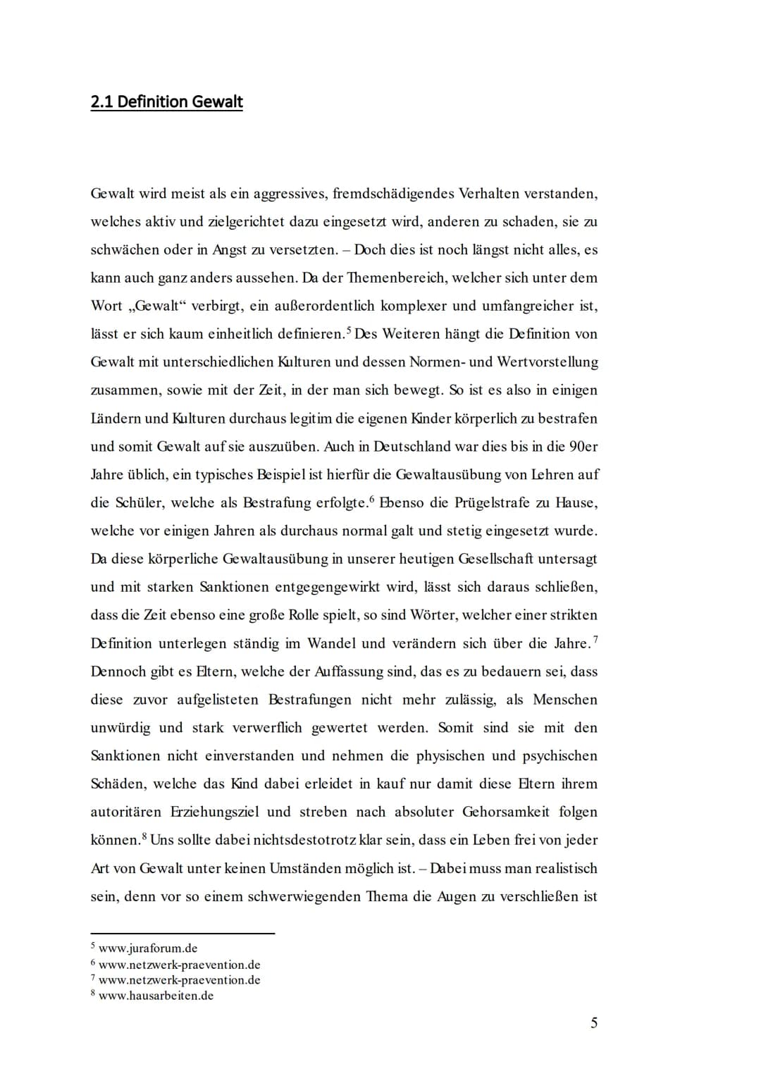 Gewalt in der Entwicklung - Wo fängt Gewalt an, wo hört sie auf?

Pädagogik Facharbeit/Q1

www.noz.de # 1 Einleitung

Vom Mobbing in der Sch