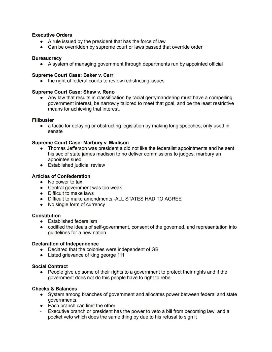Model of Representative Democracy

Participatory states are free to determine how to allow for direct citizen involvement; Implies
that the 