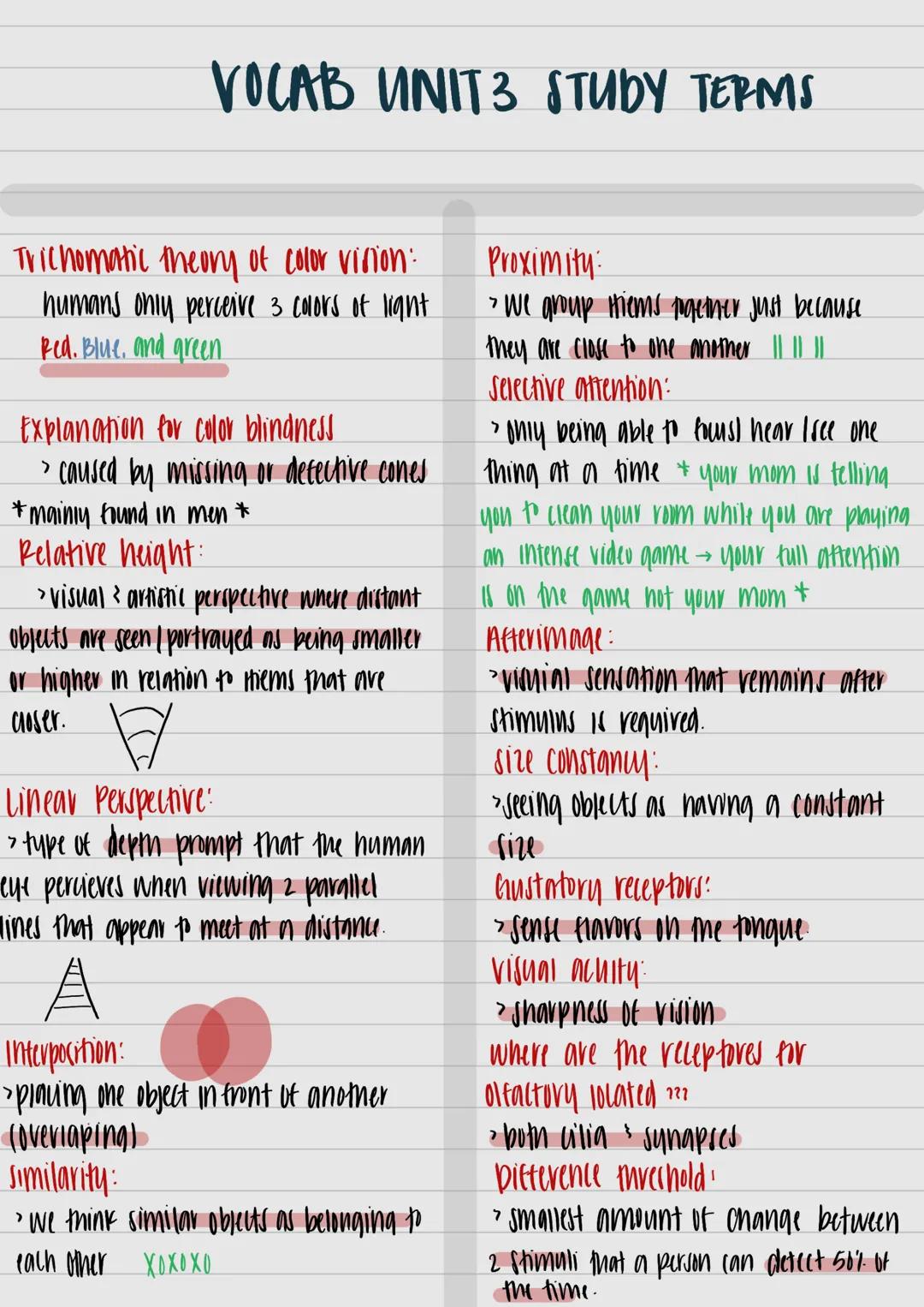 
<p>The trichomatic theory of color vision suggests that humans only perceive 3 colors of light: red, blue, and green. This theory provides 