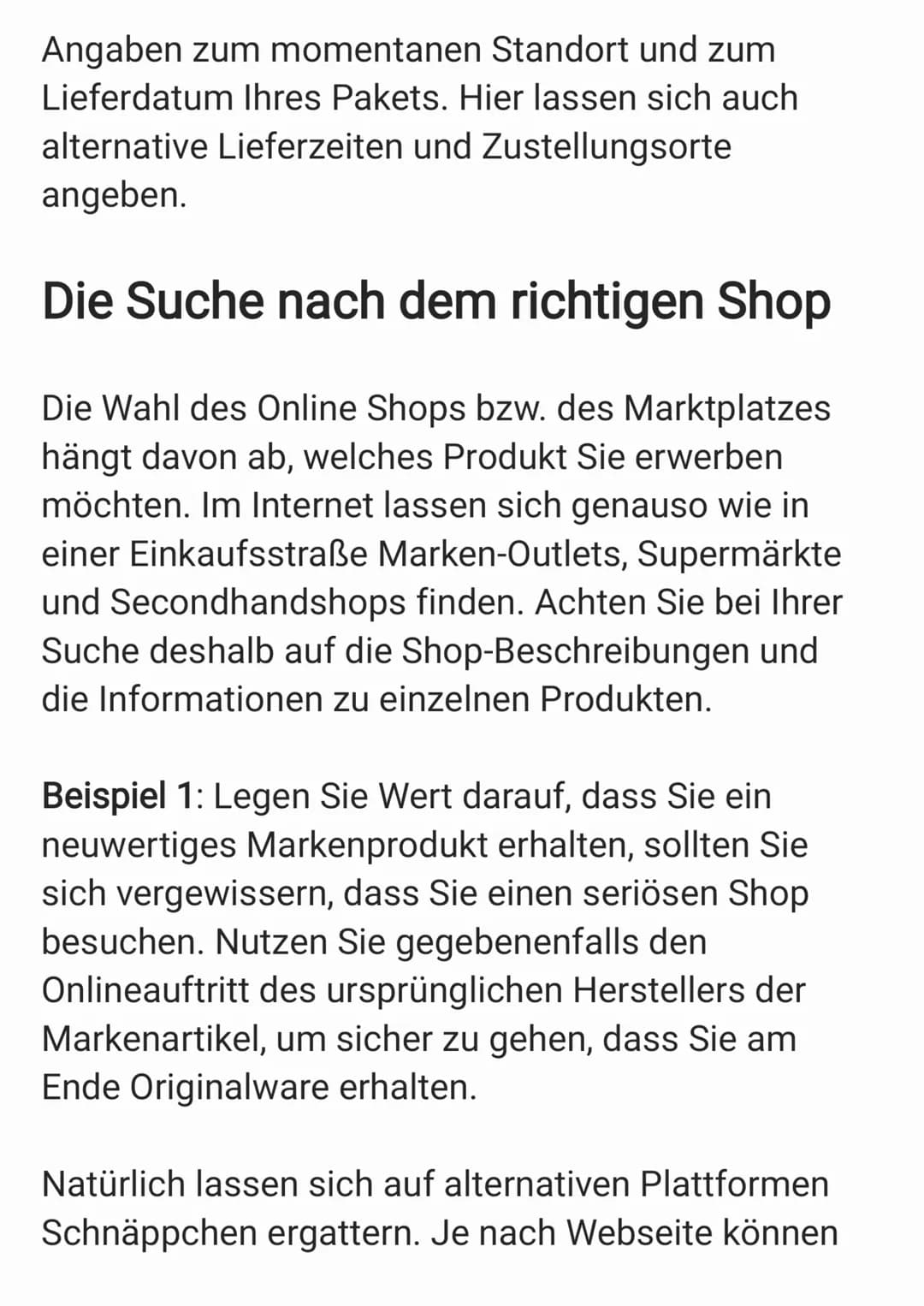 # Online Shopping: So funktioniert
das Einkaufen im Netz

Bequemes Einkaufen von zuhause

10.12.2020

Das Internet bietet eine Fülle von Mög