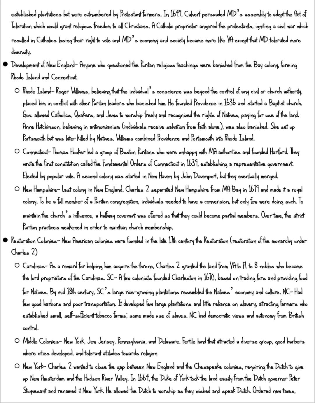 2.3: The Regions of British Colonies

•The English colonies developed regional differences based on influences including topography, natural