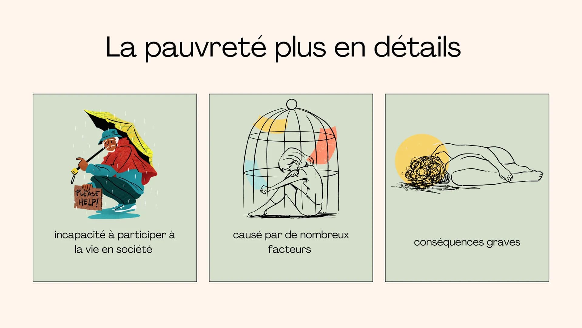 
<h2>Pauvreté et liens sociaux</h2>
<h3>Introduction</h3>
<p>La question de savoir comment la pauvreté impacte les liens sociaux et ce que n