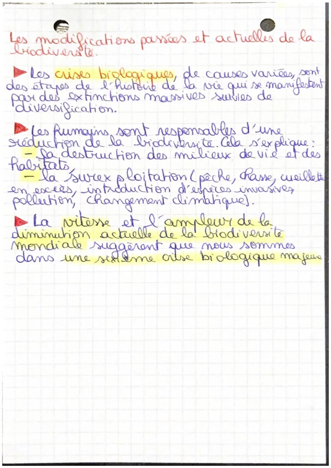 # Biodiversité actuelle,
Biodiversite passée

Les trois niveaux de la brodiversité

- La biodiversité est la diversité de vivant.
En utilisa