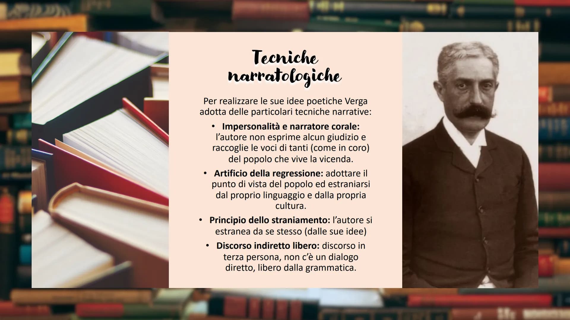 # GIOVANNI
# VERGA # Vita

Nasce a Catania a Vizzini il 2 settembre 1840 in una
famiglia dell'aristocrazia Siciliana. Viene educato con
una 