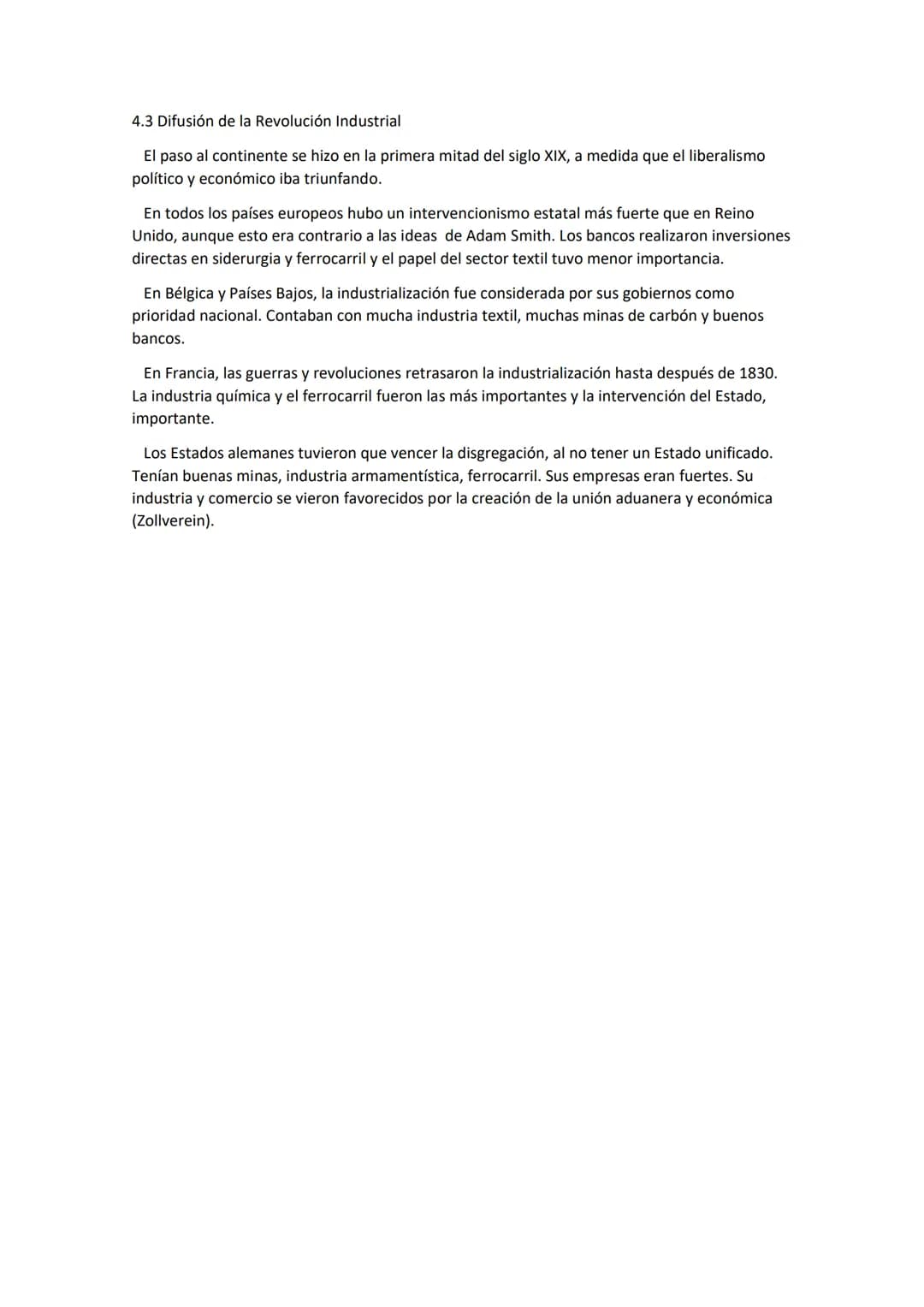 # LA I REVOLUCIÓN INDUSTRIAL

Concepto: La I Revolución Industrial es el proceso de cambio económico y social
producido por el paso de un si