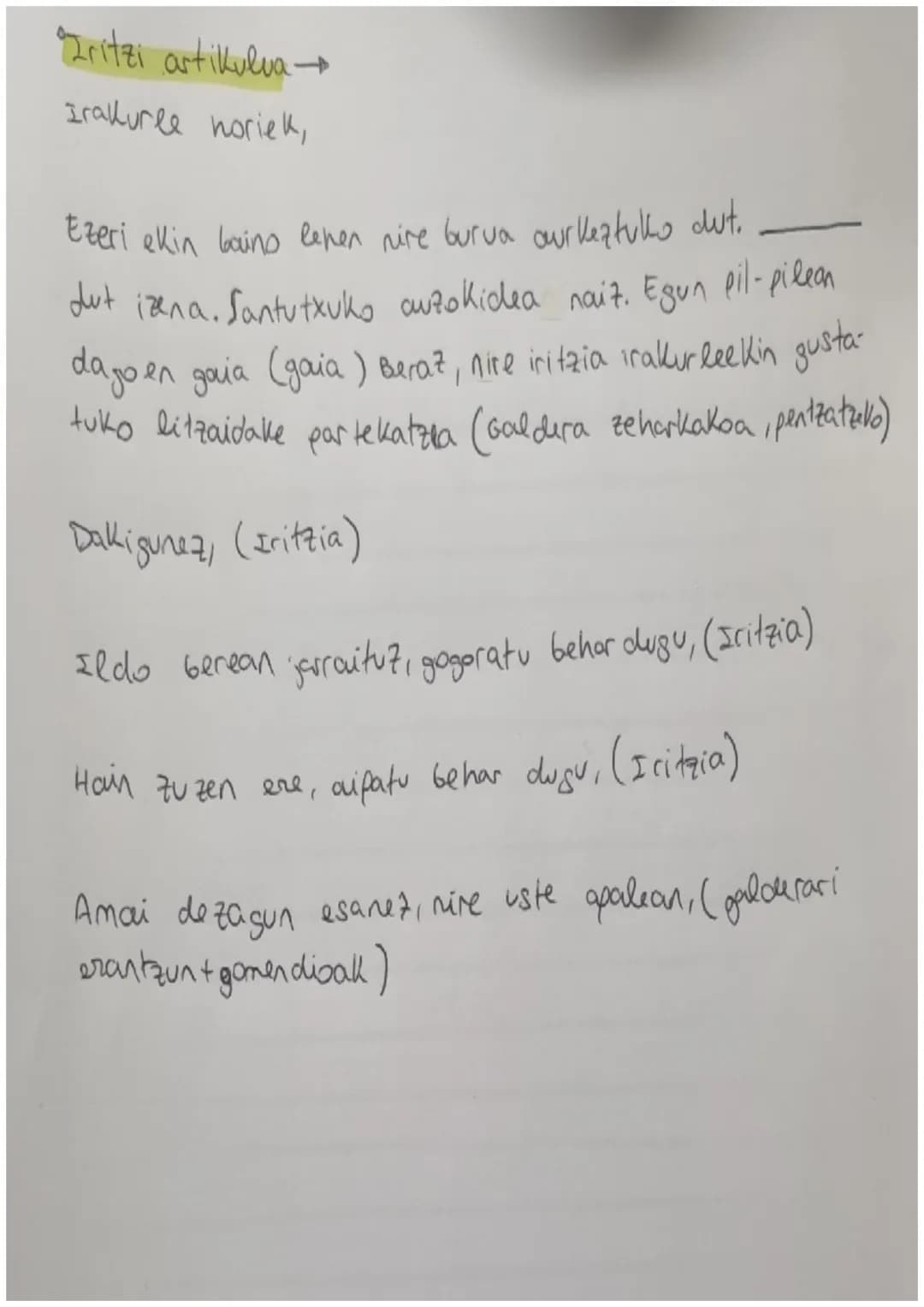 # C Atala Idazlana

- Gutun ingormala→→

Bilbon, 2024ko ekainaren 3an

Kaixo,

{
zelan doa bizitza? Asleak dira hitz egiten ez dugula.
Azter