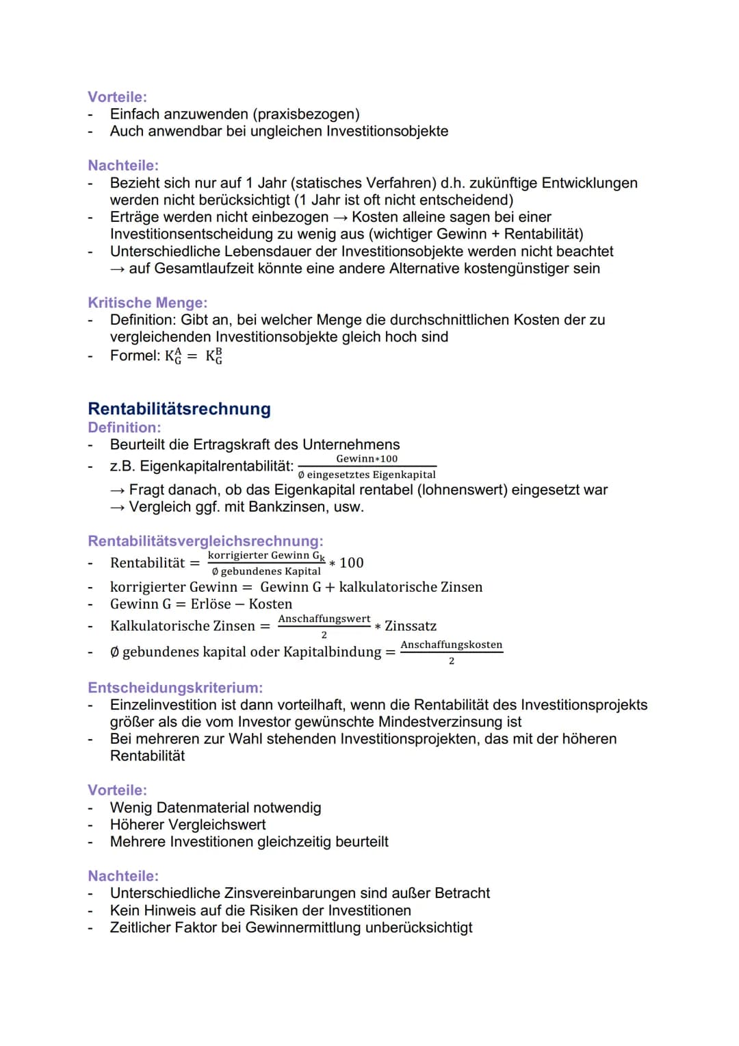 # BWL - Investition

Investitionsbegriff

Definition:

Investition ist die Verwendung finanzieller Mittel zur Beschaffung von
Vermögensgegen