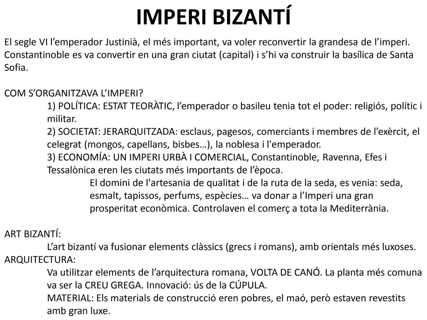 # ETAPES HISTÒRIQUES

PREHISTÒRIA
1- ÈPOCA ANTIGA => 3000 a.C. (escriptura) => 476 Caiguda de l'imperi romà d'occident (poder
Bàrbars).
2- È