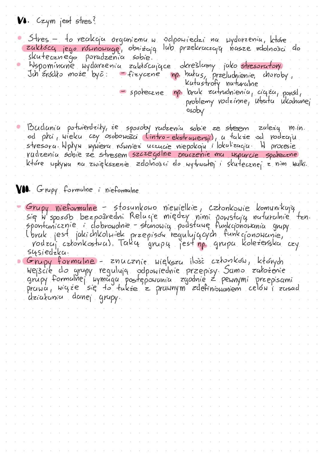 # Psychologia

ZAGADNIENIA

1. Psychologia - definicja. Czym zajmują się psychologowie?

*   Psychologia, to nauka badająca mechanizmy i pra