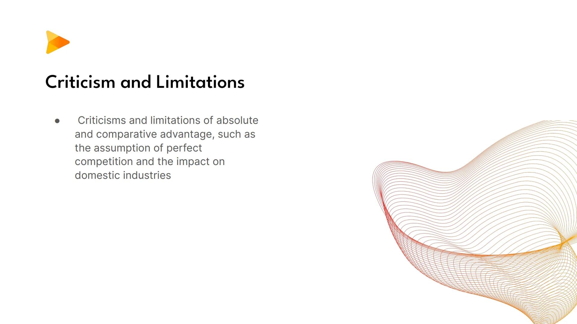 # Understanding Absolute Advantage vs. Comparative Advantage in International Trade ## Absolute Advantage

- One country can produce a good 