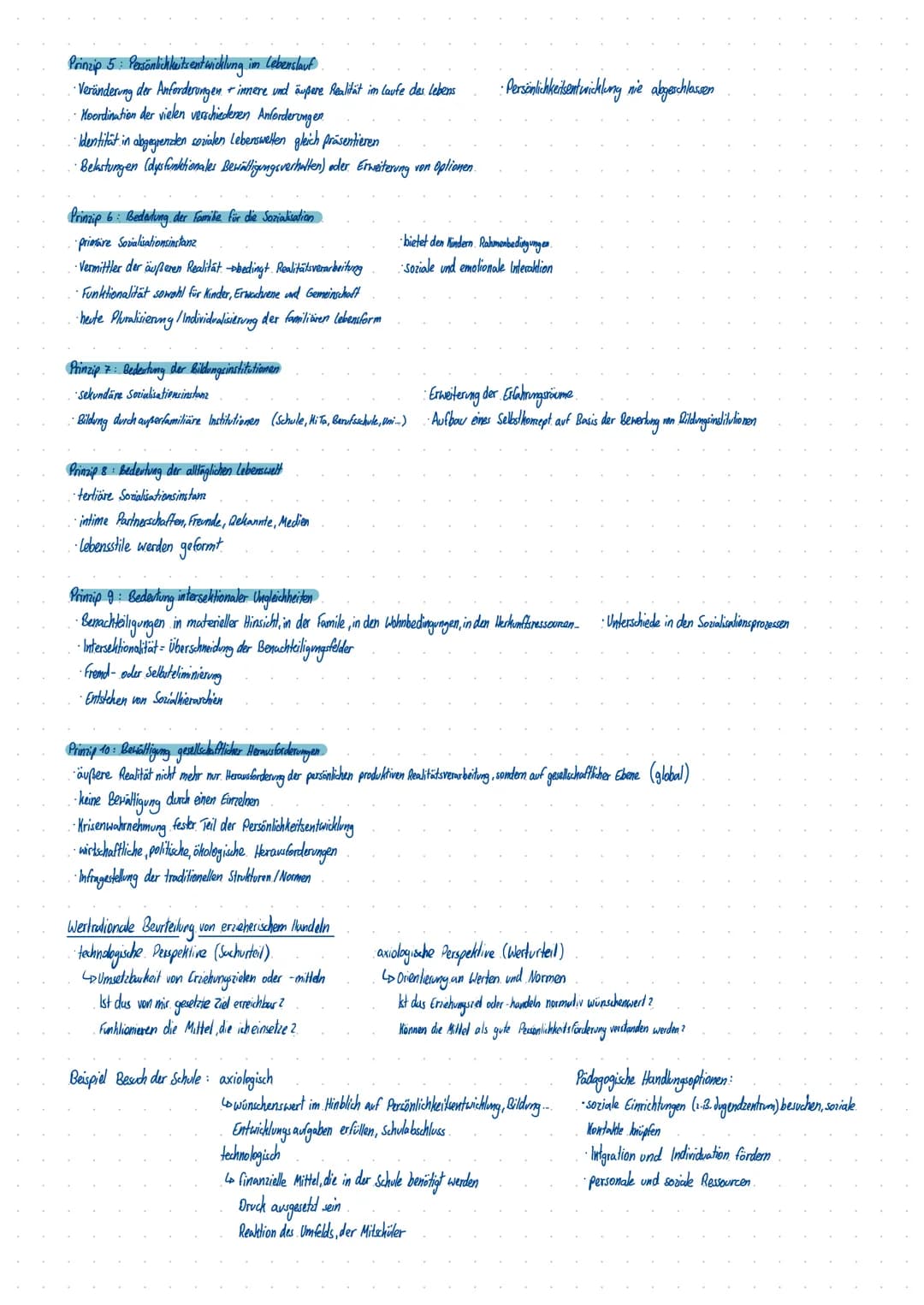 # 10 PRINZIPIEN der produktivan Realitätsverurbating wa Hurremann, Baver

Prinzip 1: Verhältnis von innerer und äußerer Realitat

- Wechselb