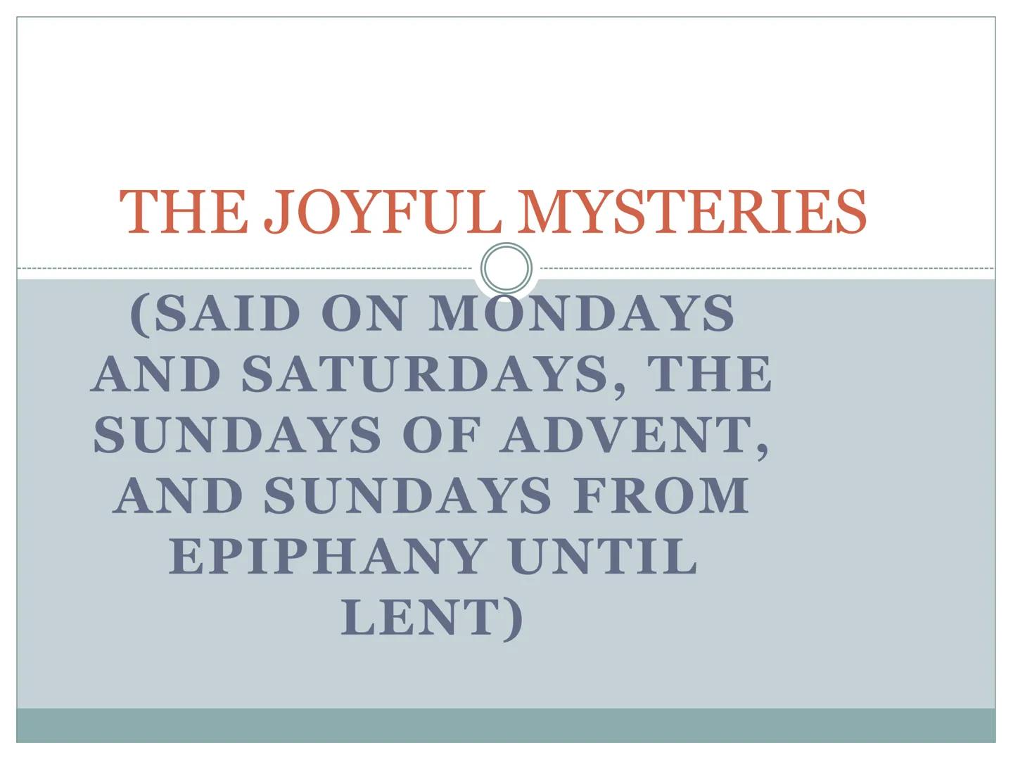 -WHAT DO YOU USUALLY DO
DURNG OCTOBER?
MONTH OF HOLY ROSARY
MONTH OF VOCATION
MONTH OF MISSION
PRIESTHOOD
RELIGIOUS
MARRIAGE
SINGLEHOOD
1308