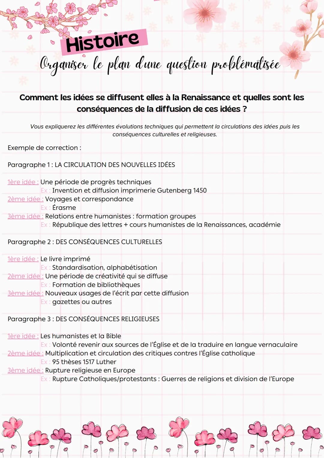 # Histoire

Renaissance. Humanisme et réforme religieuse :
les mutations de l'Europe

Définition

• La Renaissance naît en Italie dès le XIV