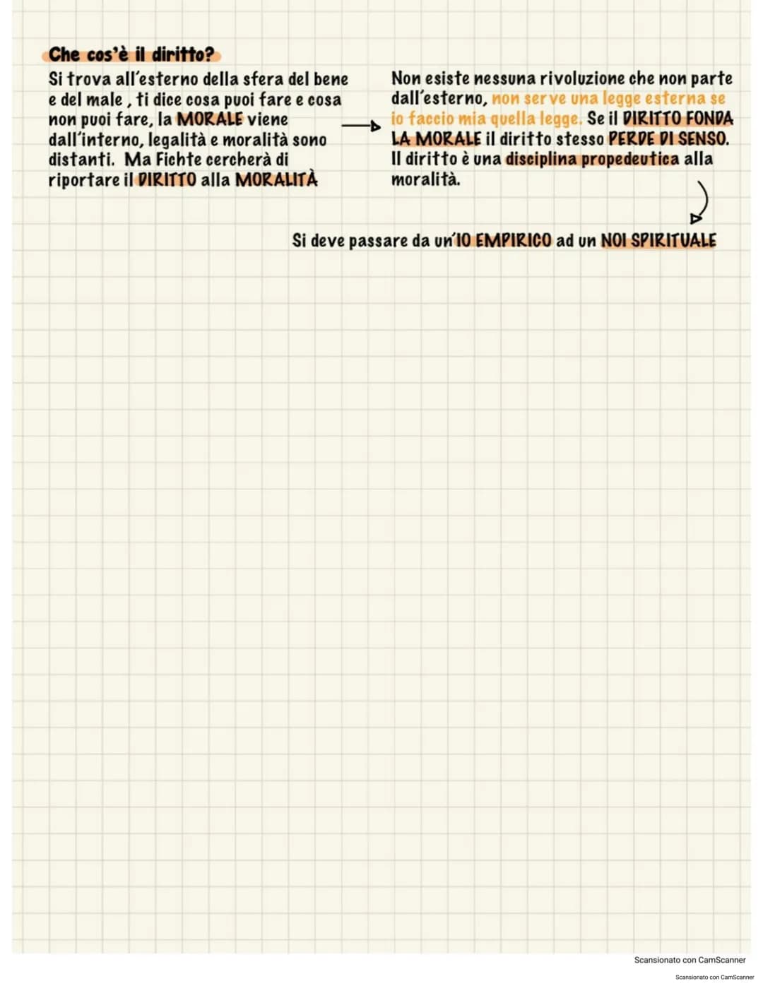 # Fichte

Fichte guarderà con ammirazione
a Kant, segnerà il passaggio dal
criticismo all'IDEALISMO, tanto
che la sua opera "CRITICA DI OGNI