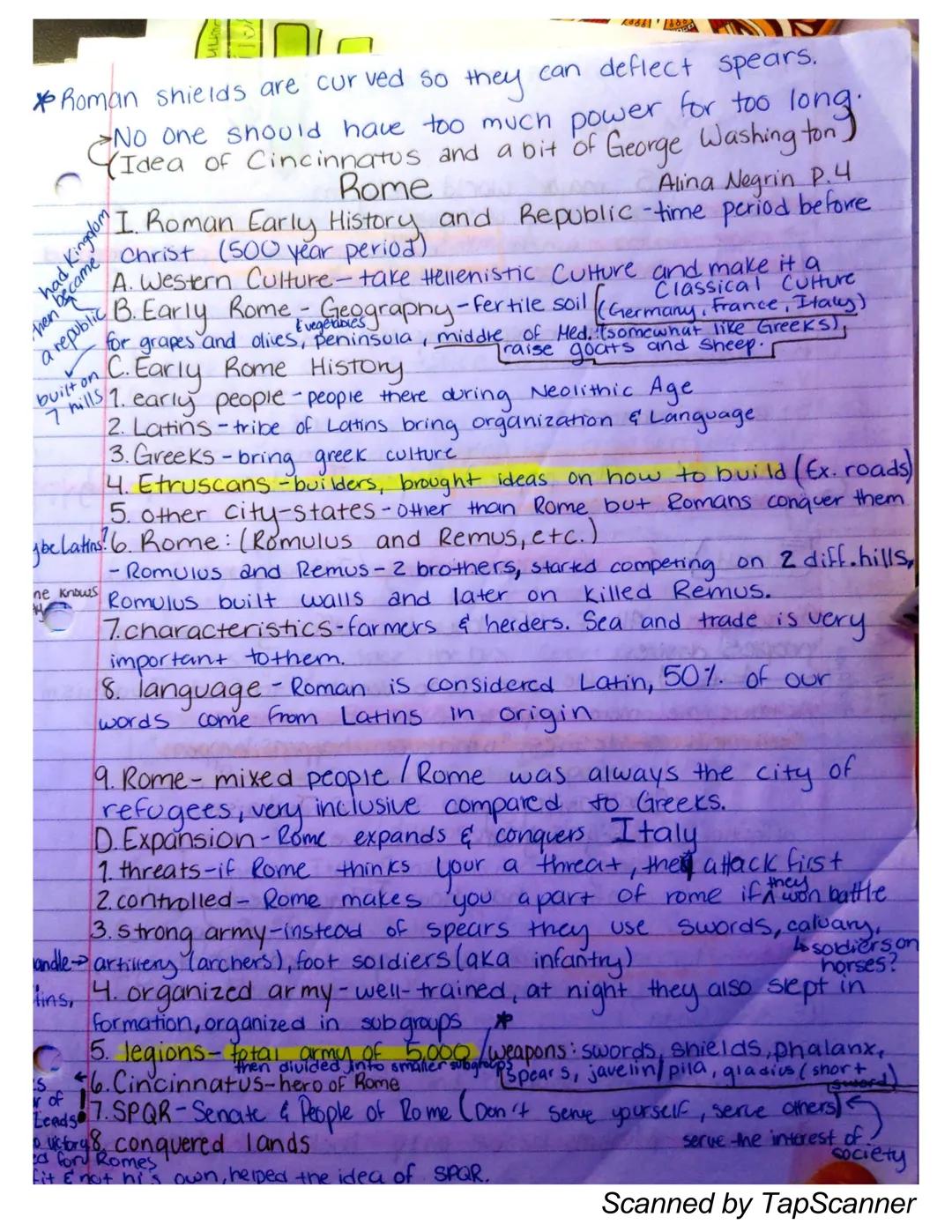 *Roman shields are curved so they can deflect spears.

No one should have too much power for too long.
(Idea of Cincinnatus and a bit of Geo