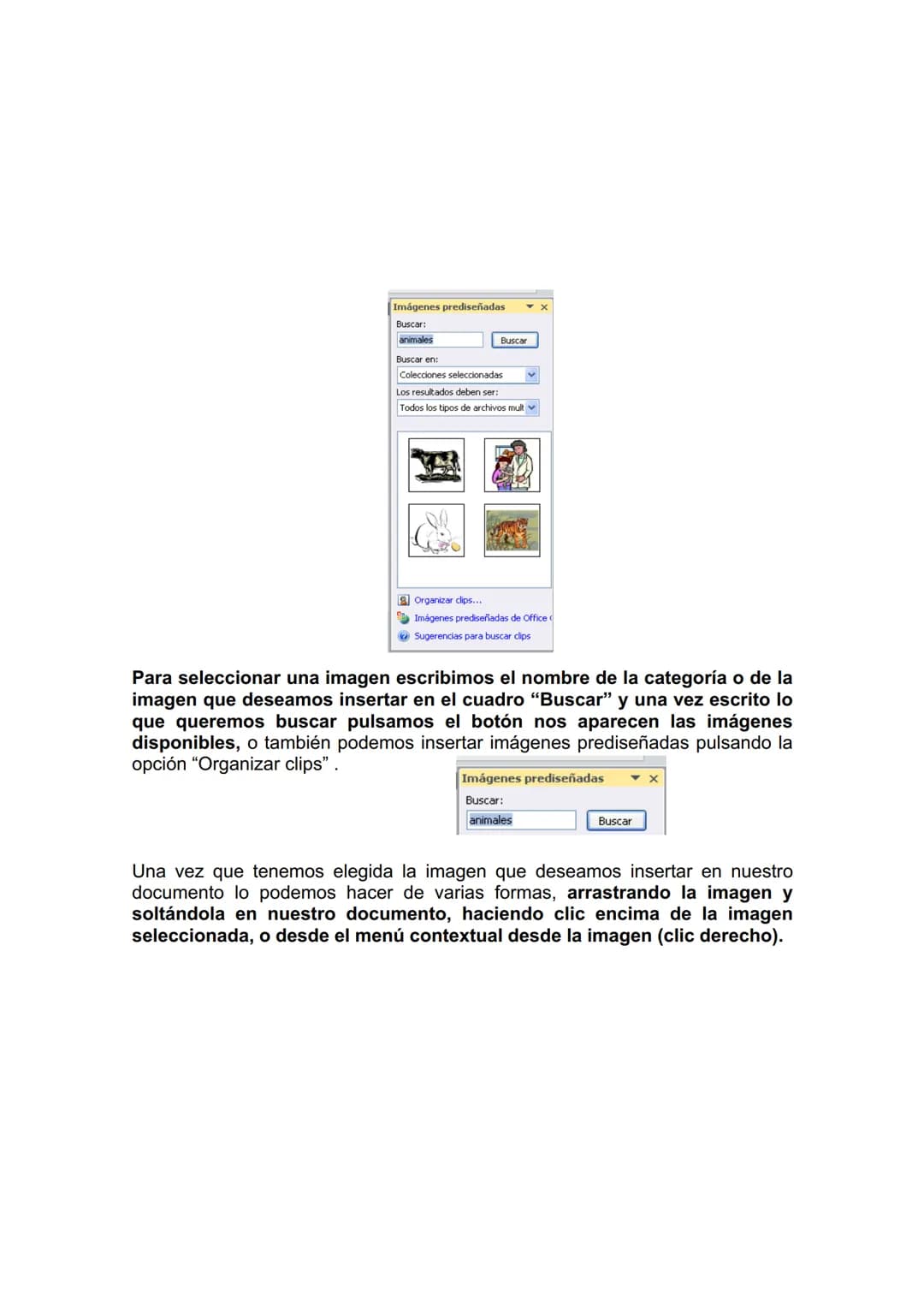 UNIDAD DIDÁCTICA 10. INSERCIÓN DE IMÁGENES Y
AUTOFORMAS EN EL TEXTO PARA MEJORAR EL ASPECTO
DEL MISMO.

1. Desde un archivo.
2. Empleando im