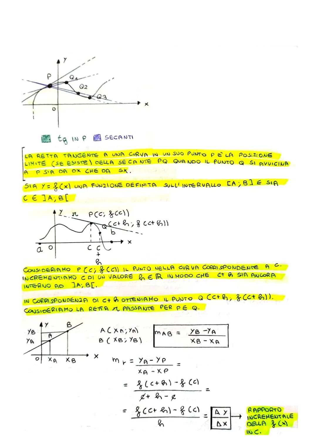 # ANALISI MATEMATICA (TEORIA)

FUNZIONI

- CRESCENTE $\rightarrow$ &:D+R

  UNA FUNZIONE SI DICE STRETTAMENTE CRESCENTE SU UN INTERVALLO
  I