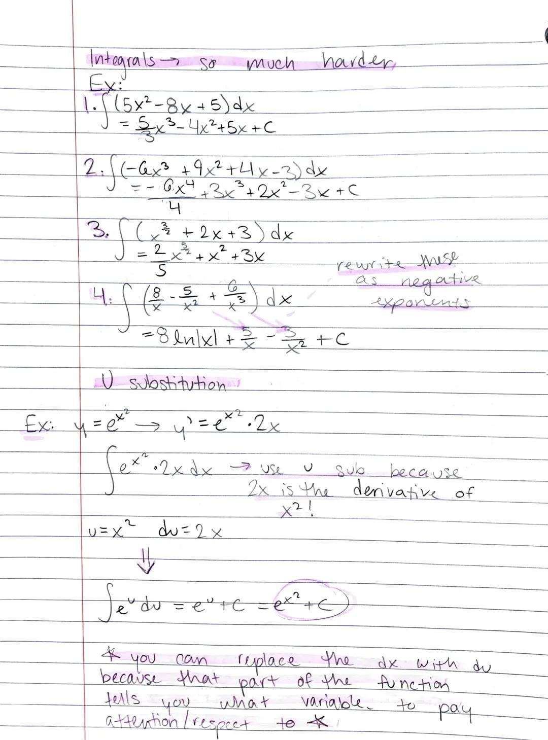 # Derivative and Integral Review

Derivative rules:
$x^n \rightarrow nx^{n-1}$

*   Sinx $\rightarrow$ COSX
*   cosx$\rightarrow$-sinx
*   t