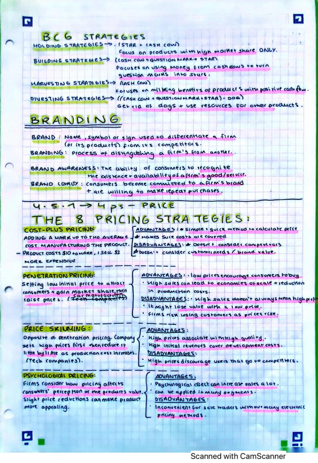 UNIT 4 // 4.1→ Role of Marketing

MARKE TING:
The management/process 아
getting the right PRODUCT t
the right CUSTOMER at the
light PRICE to 