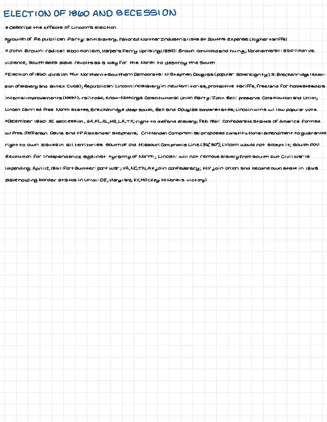 # CONTEXT

*Explain the context in which sectional conflict emerged from 1844 +0 1877

• Us expansion to Pacific Oce on Sectionaliem

01861:
