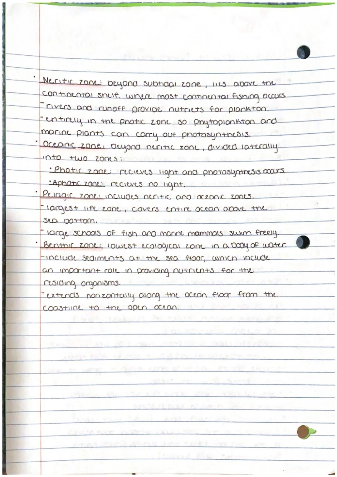100%
Unit 1: Marine Environments.
* marine zones
Environments- combination of physical, chemical,
and biotic factors that act upon an organi