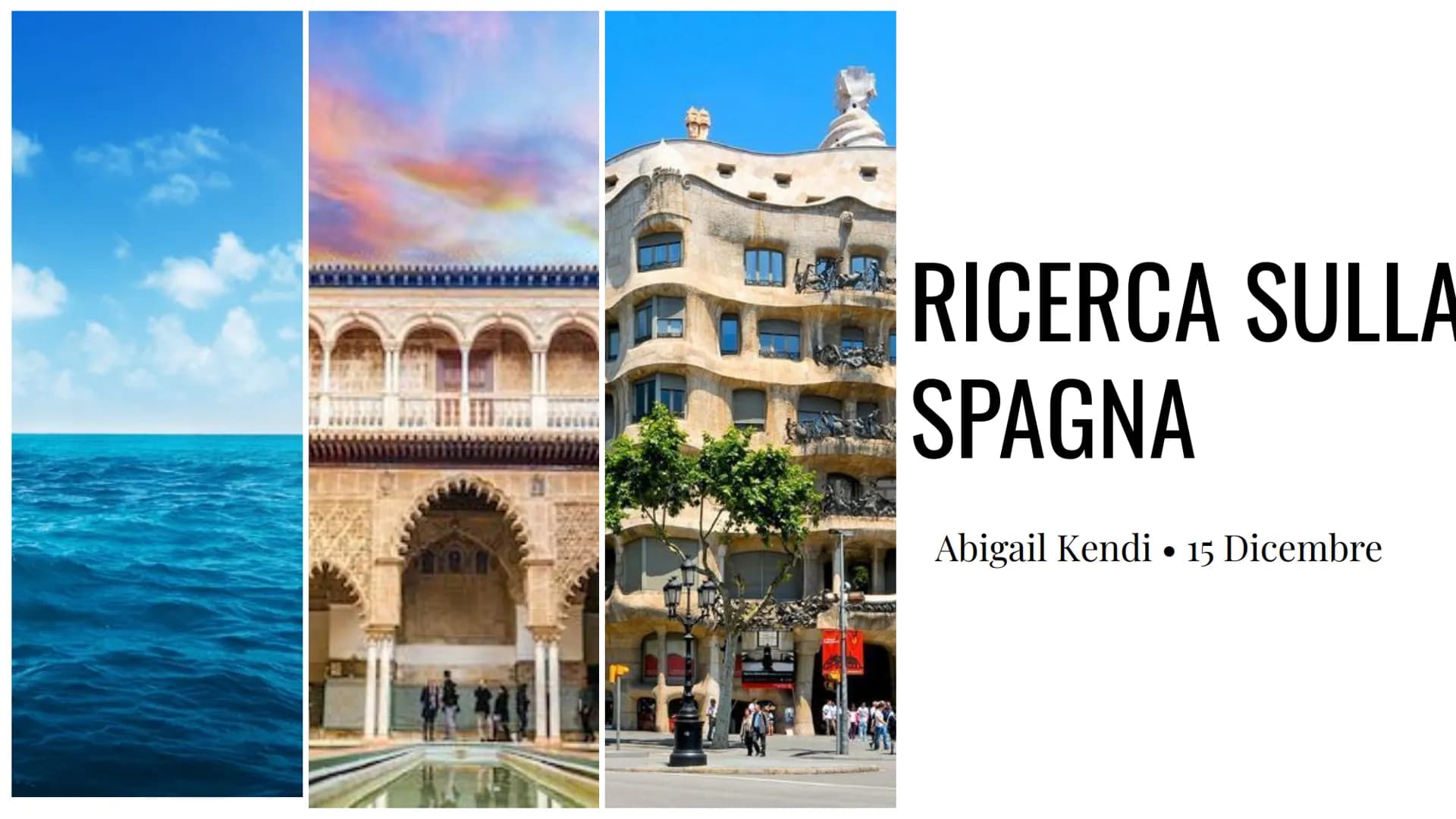# RICERCA SULLA SPAGNA

Abigail Kendi • 15 Dicembre # LA SPAGNA # LA MONARCHIA

La Spagna è una democrazia parlamentare e
una monarchia cost
