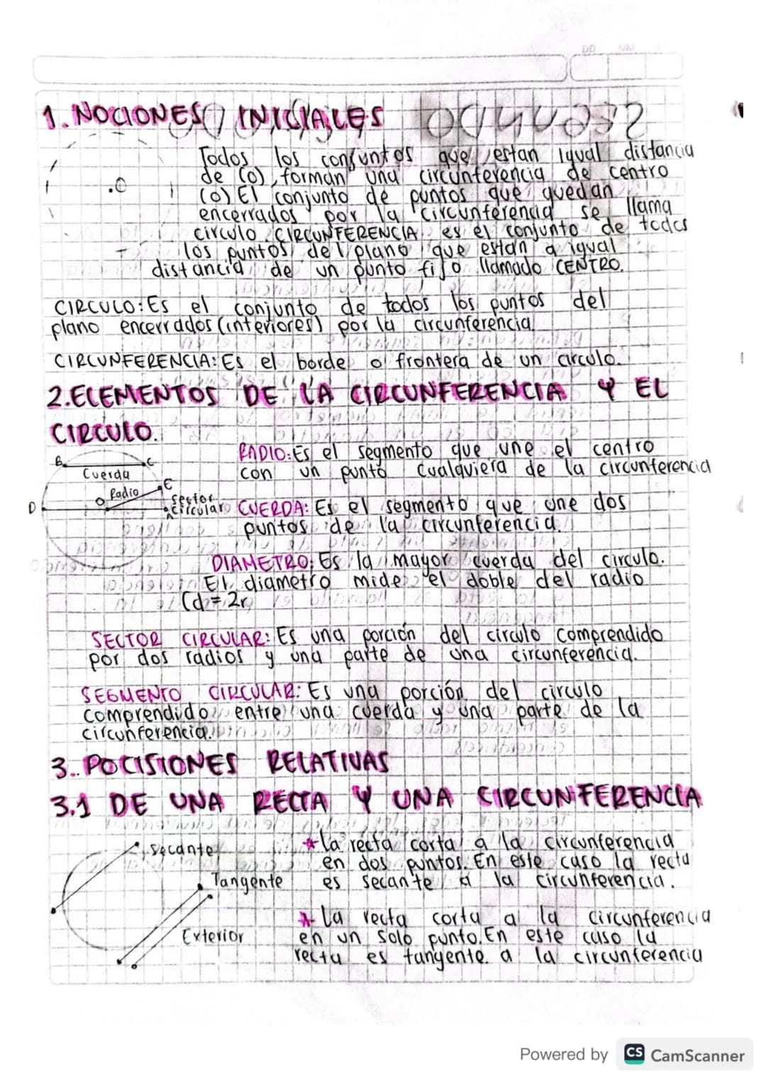 # SEGUNDO PERIODO

601A #09

1. CIRCUNFERENCIA

C

oro todos los puntos P del plano. Los cuales

• Definicion: Una circunferencia es el conj