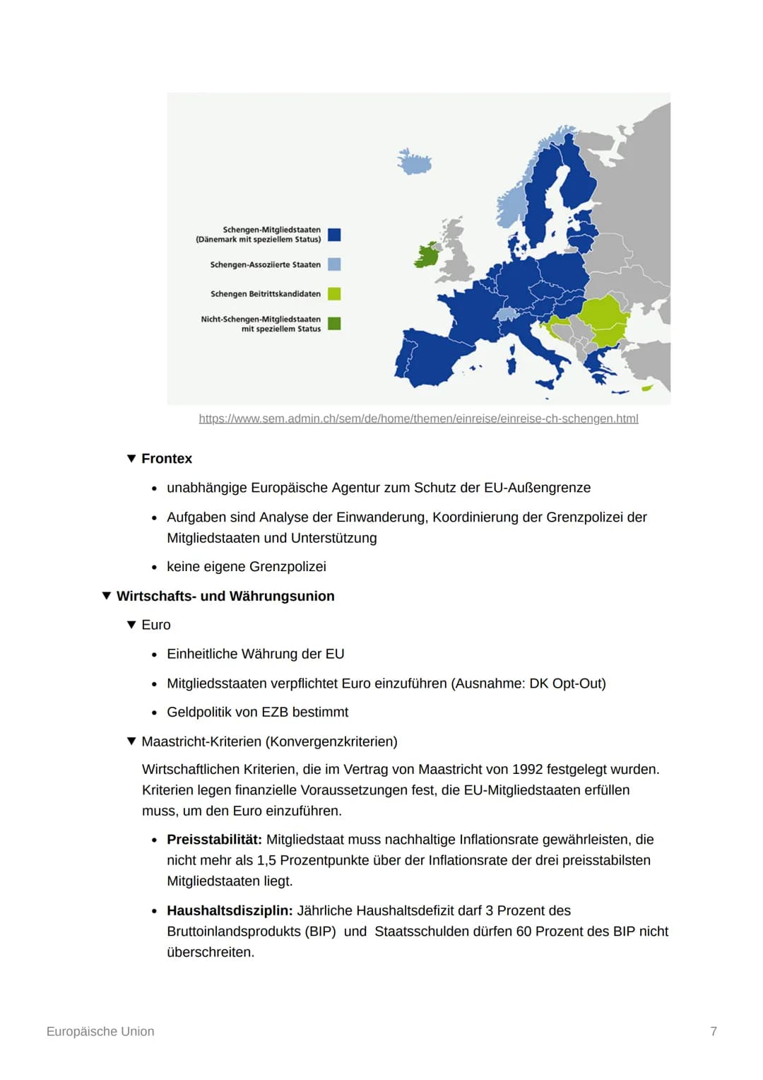 # Europäische Union

▼ Werte und Ziele

*   Achtung der Menschenwürde, Freiheit, Demokratie, Gleichheit, Rechtsstaatlichkeit
    und Mensche