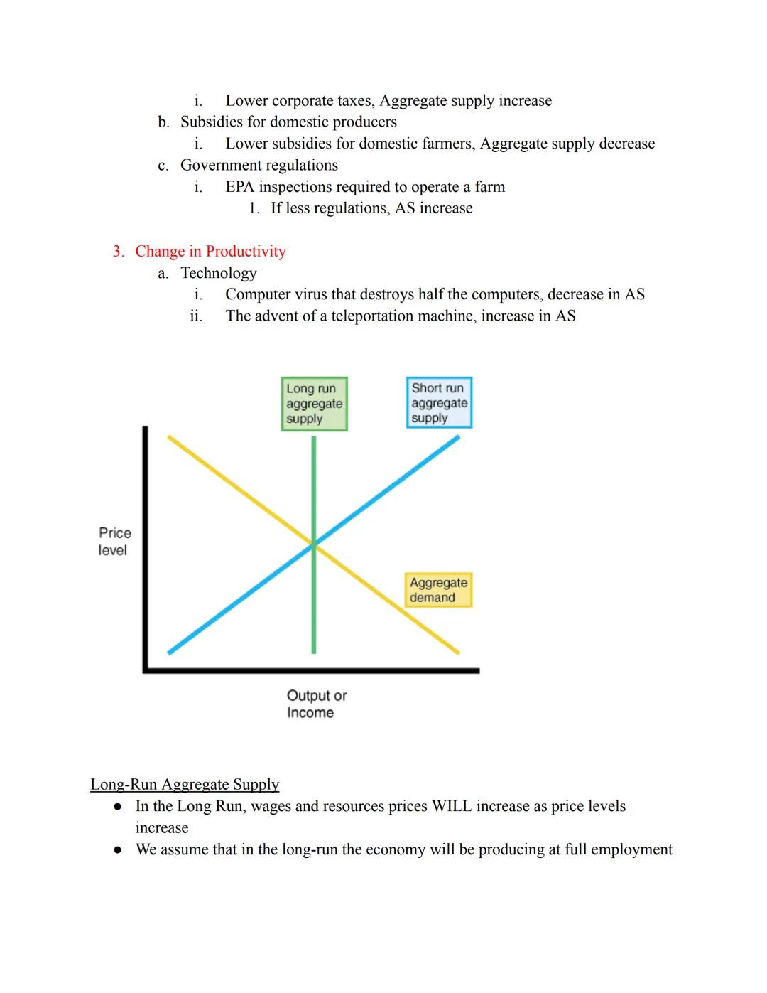 What is Aggregate Demand?
*   Aggregate: added all together
*   When we use aggregates we combine all prices and all quantities
*   Aggregat